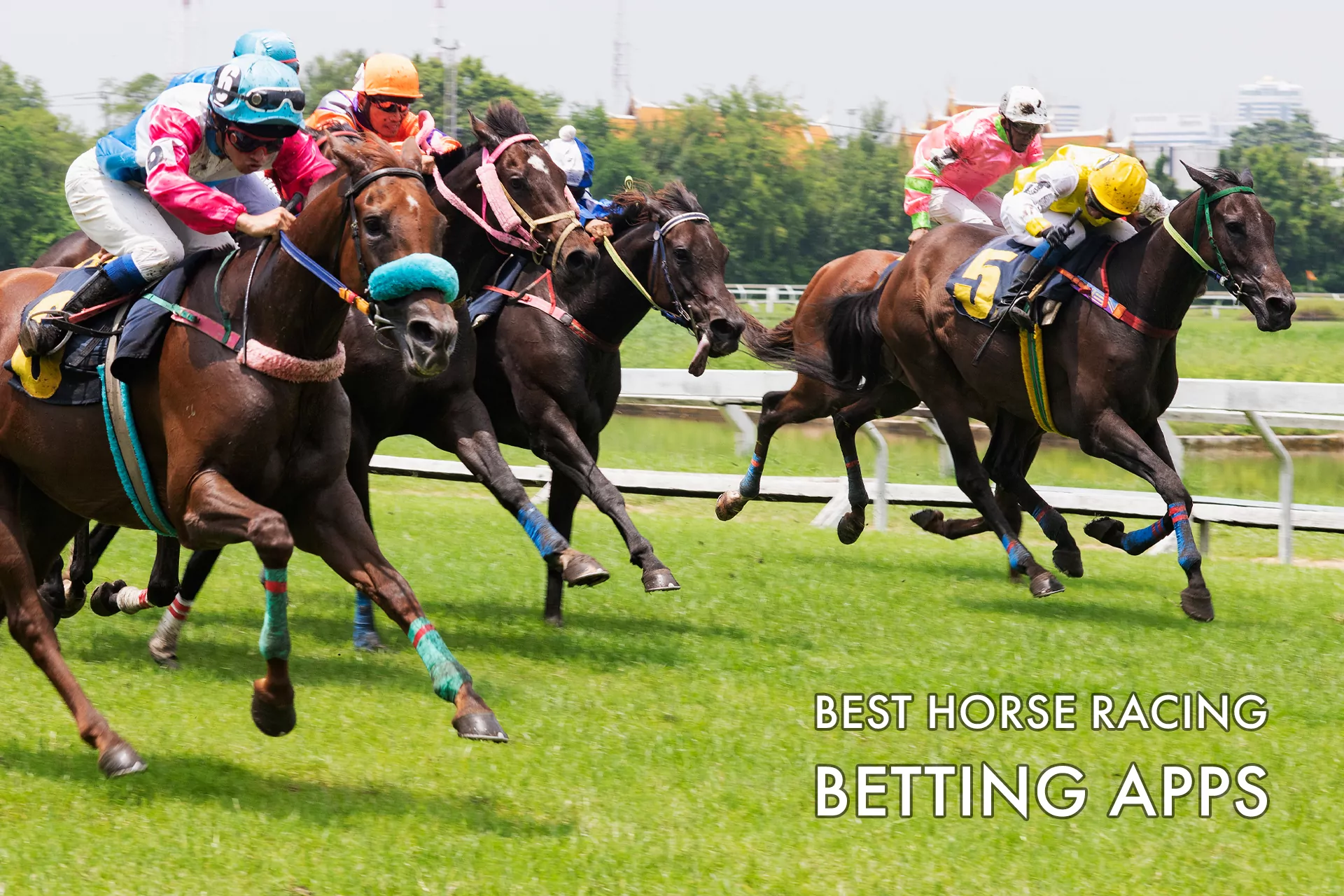 Betting on horse racing is presented the best way in these apps.
