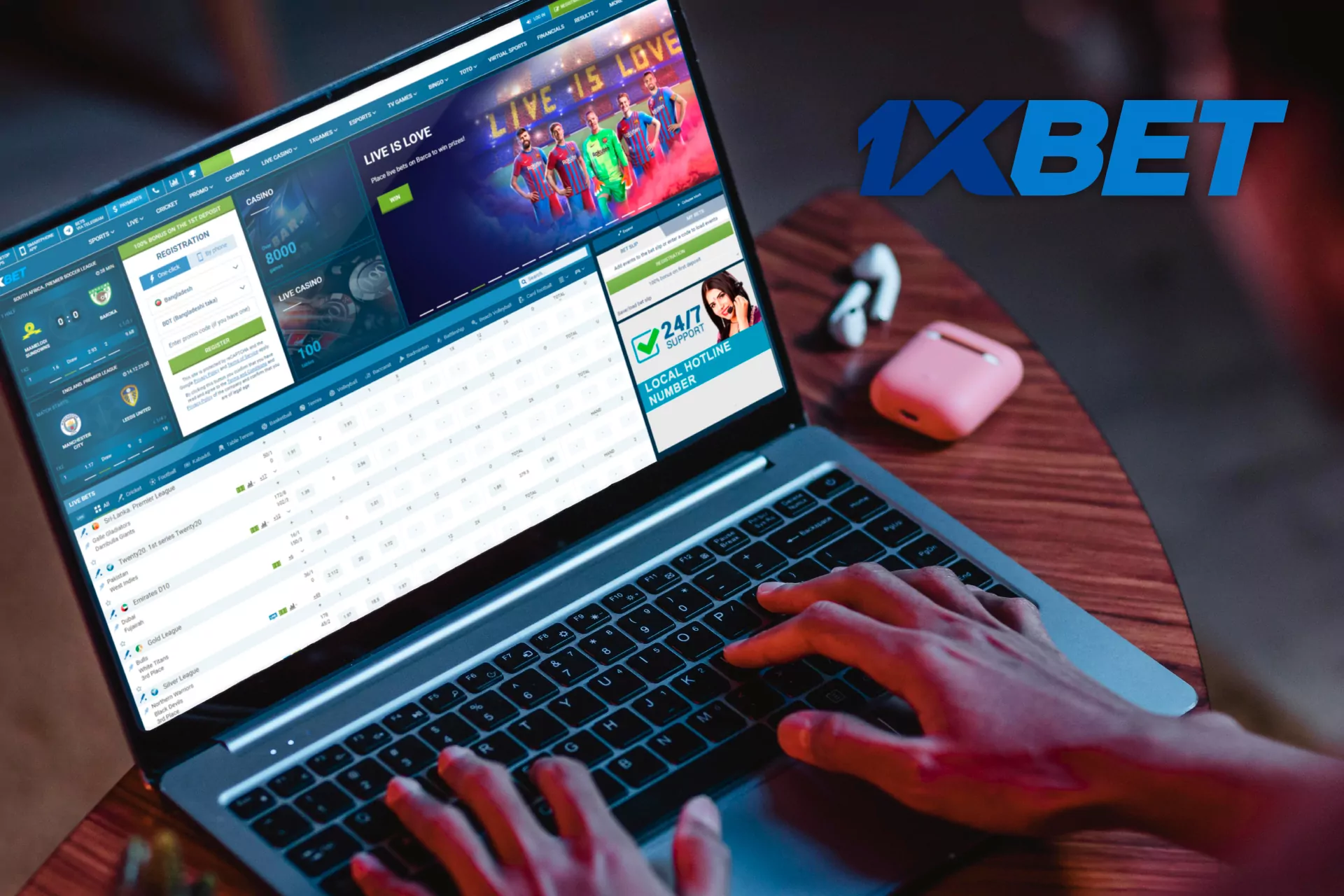 1xbet is a popular bookmaker that provides betting on sports and esports matches all over the world.