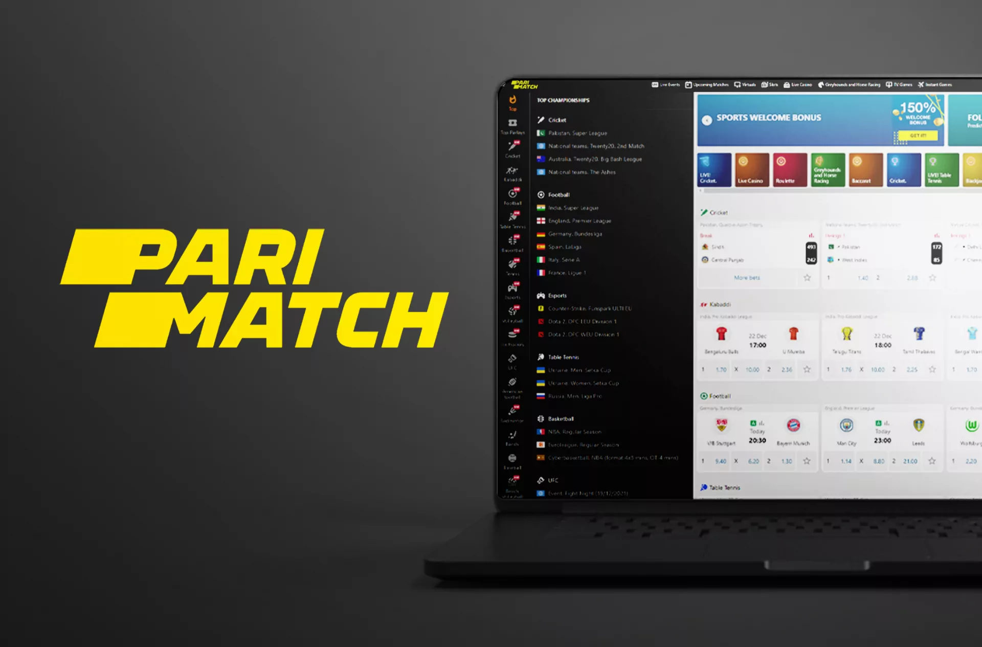 Parimatch is a best worldwide bookmaker working on betting markets in lots of countries.