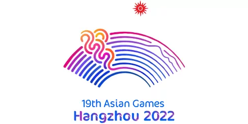 he Asian Games will be held in 2022 and it's an official logo.