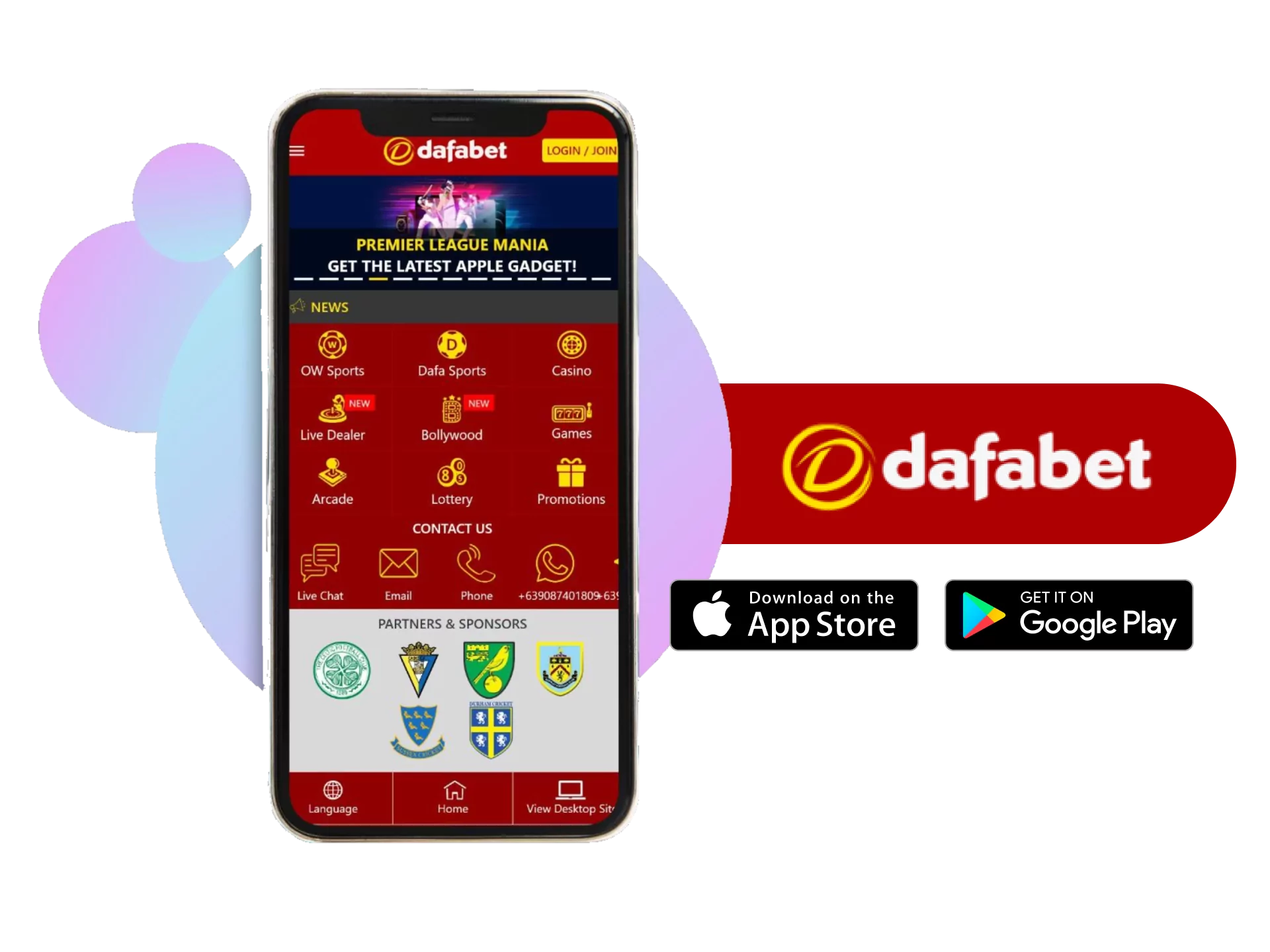 Dafabet betting site with a vast range of football betting incentives.