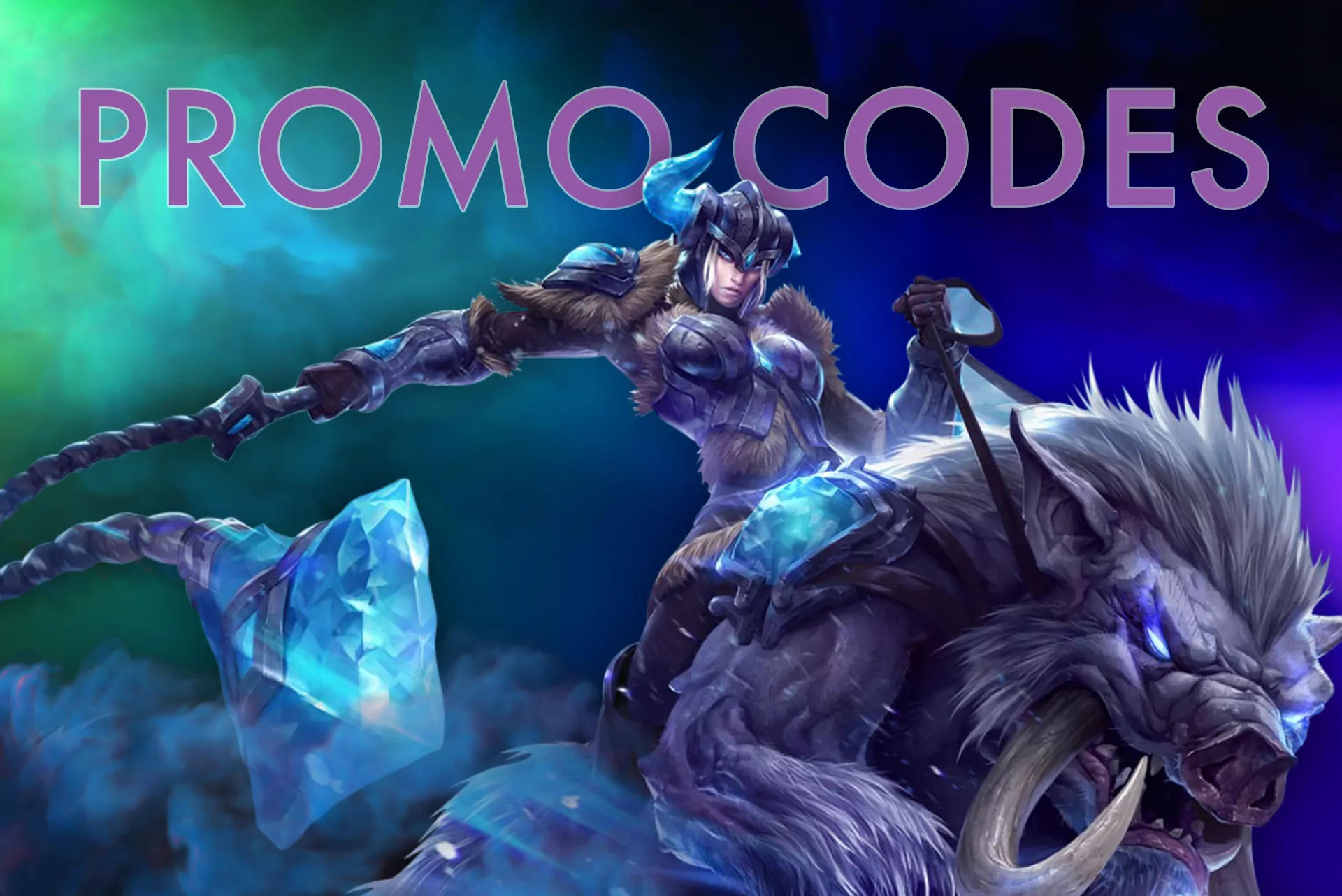 Promo codes are useful for users who don't have an account yet.