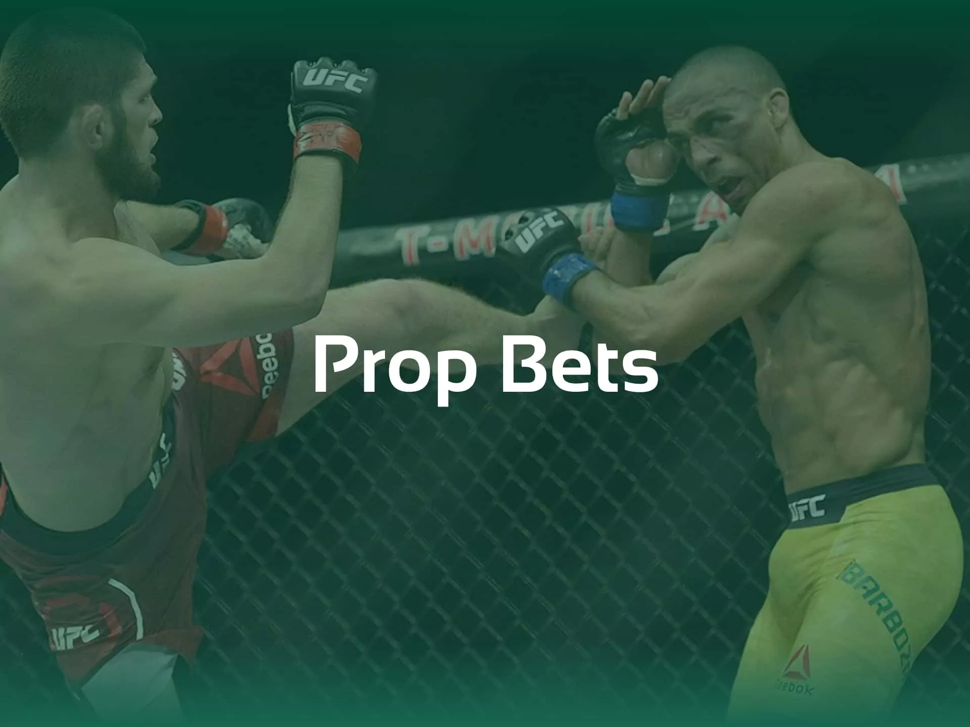 Prop Bets bet type on UFC betting sites.