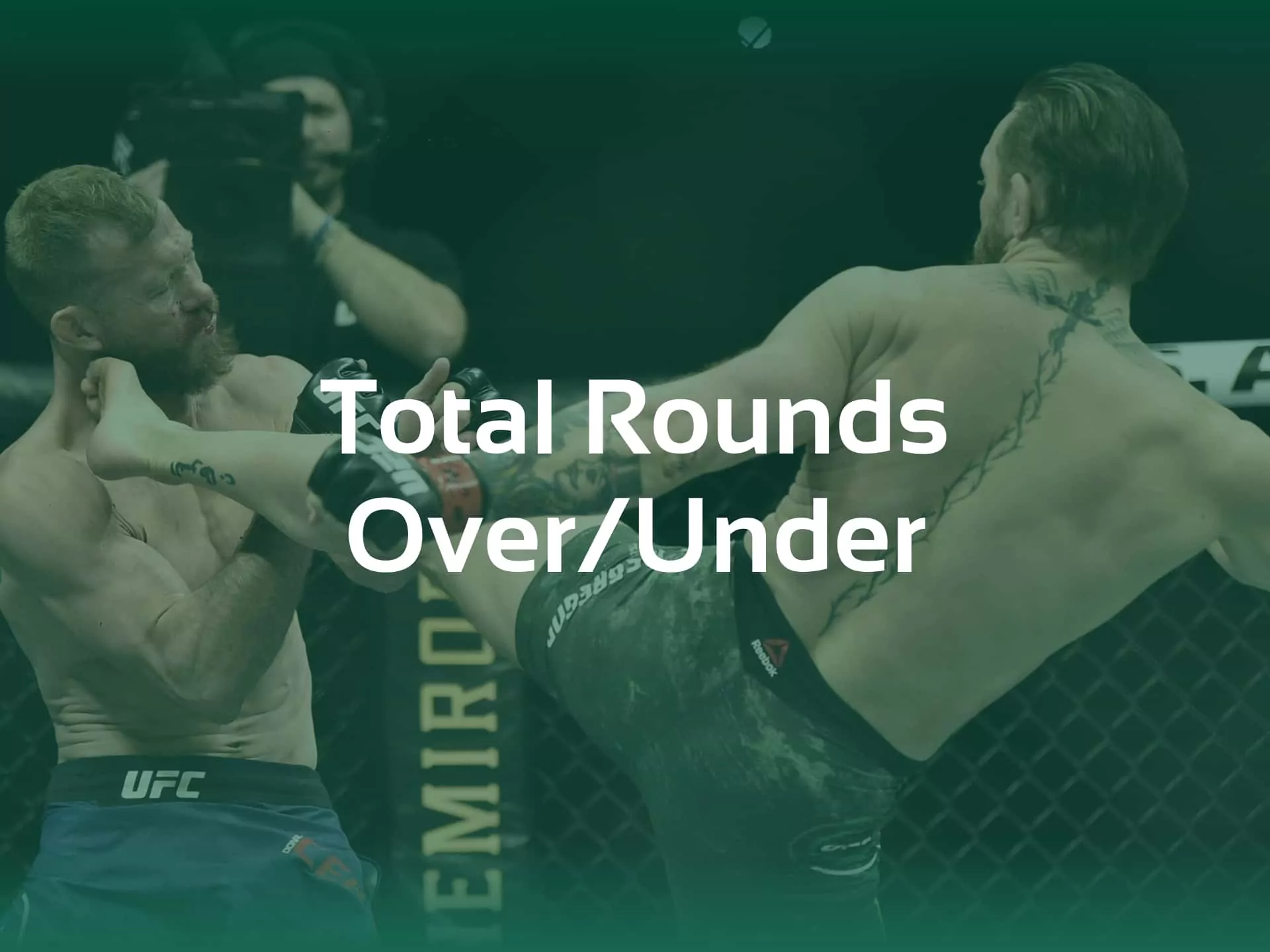 Total Rounds Over/Under bet type on UFC betting sites.