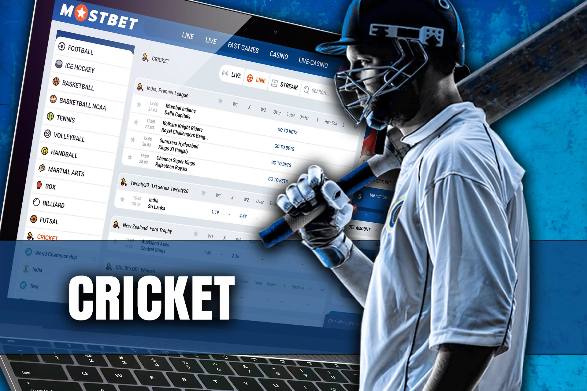 Mostbet cricket betting site gives 100% welcome bonus up to 25,000 BDT for new players.