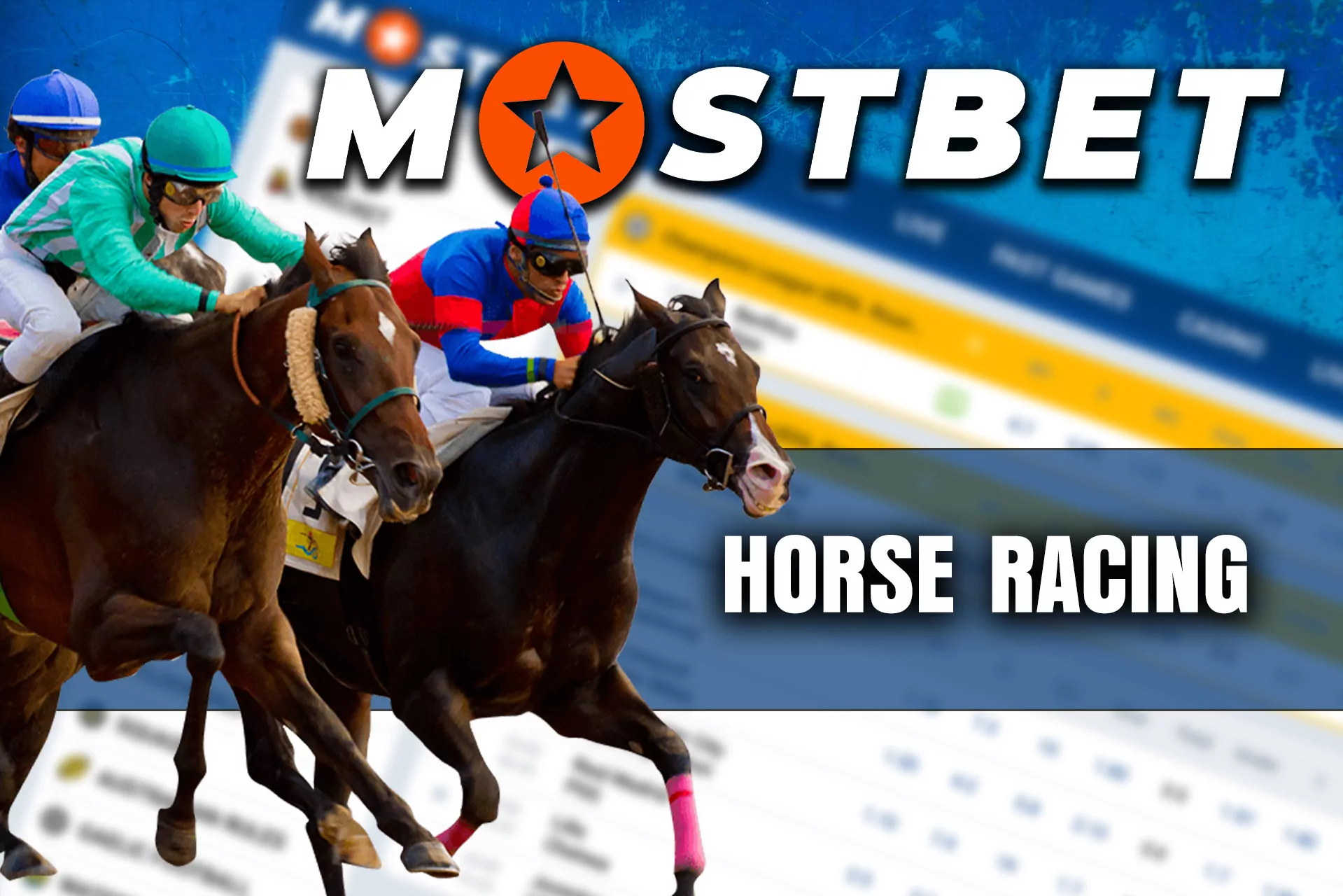 Mostbethorse racing betting site with bitcoin deposits and additional benefits.