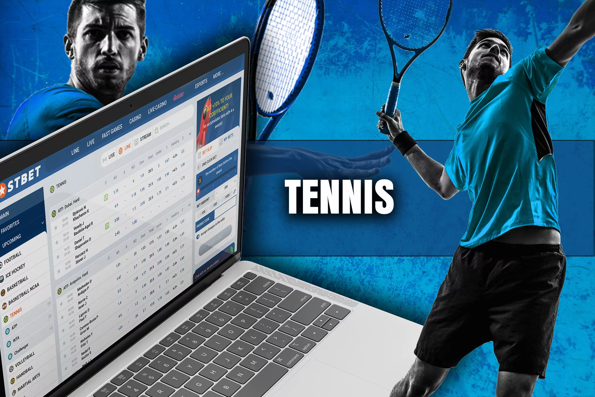 Mostbet tennis betting site is a top bookmaker in Bangladesh according Bettingonlinebd.