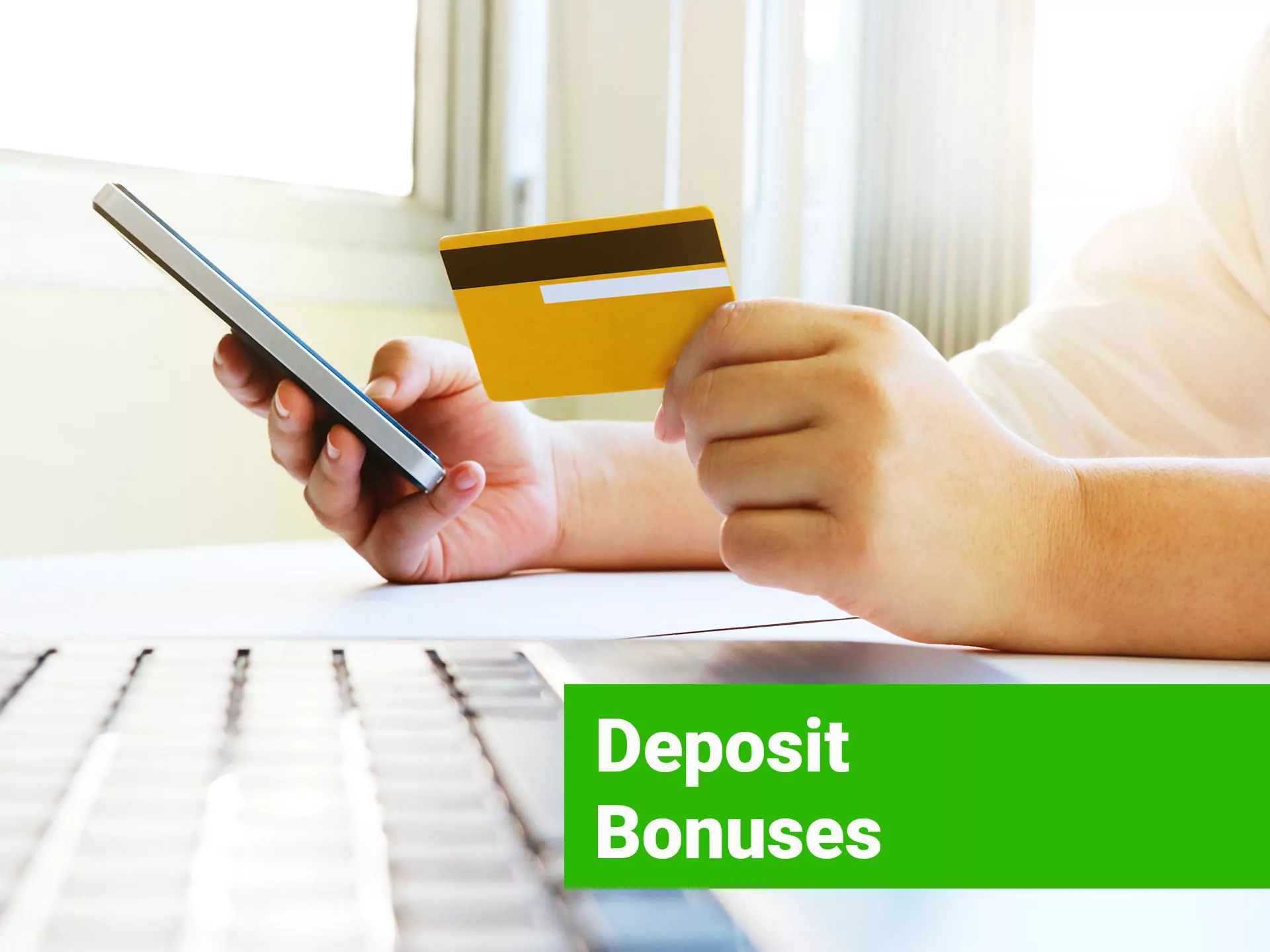 After first deposit you get your deposit bonus.