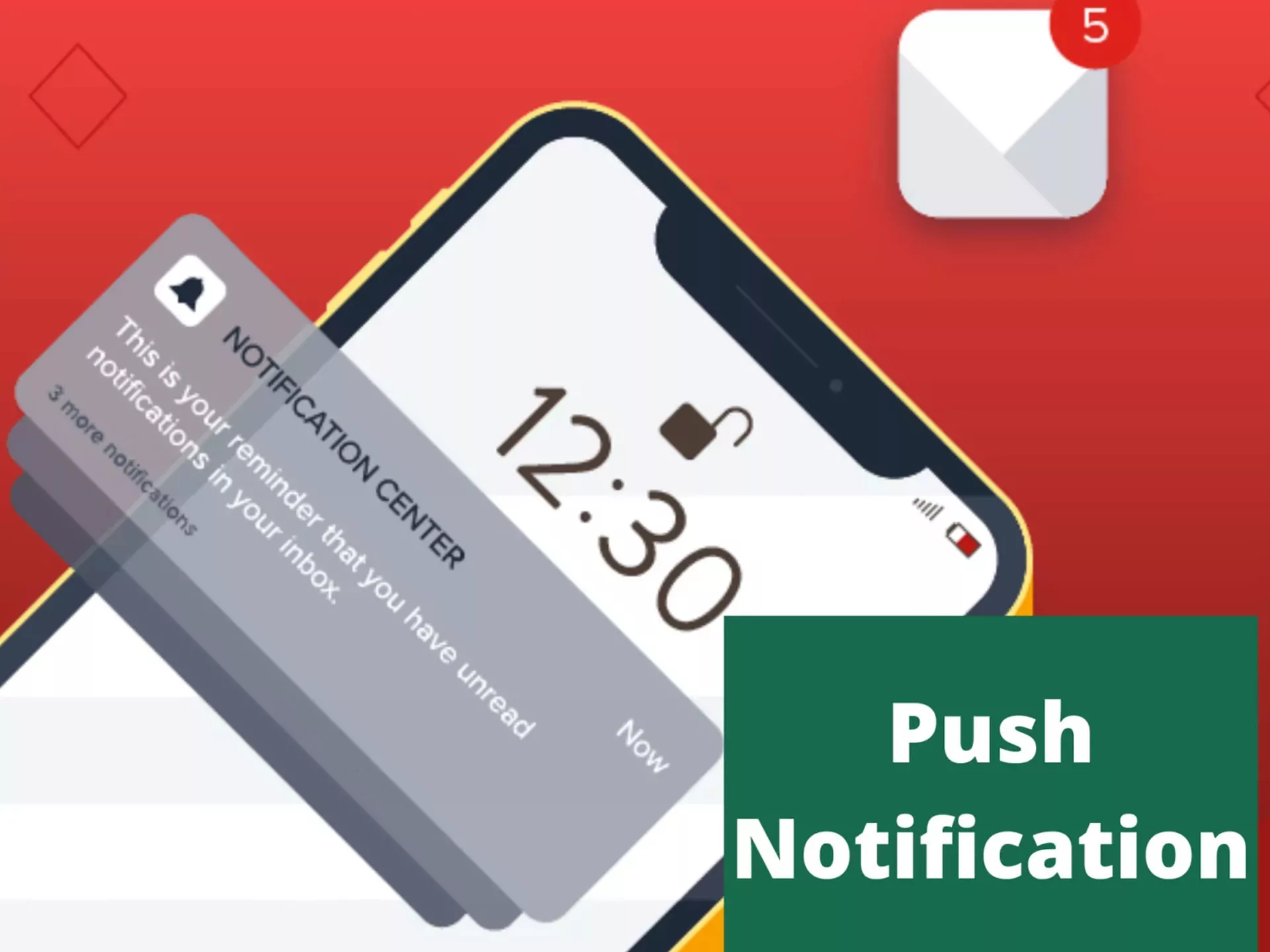 Push notification is very useful feature of Parimatch betting application.