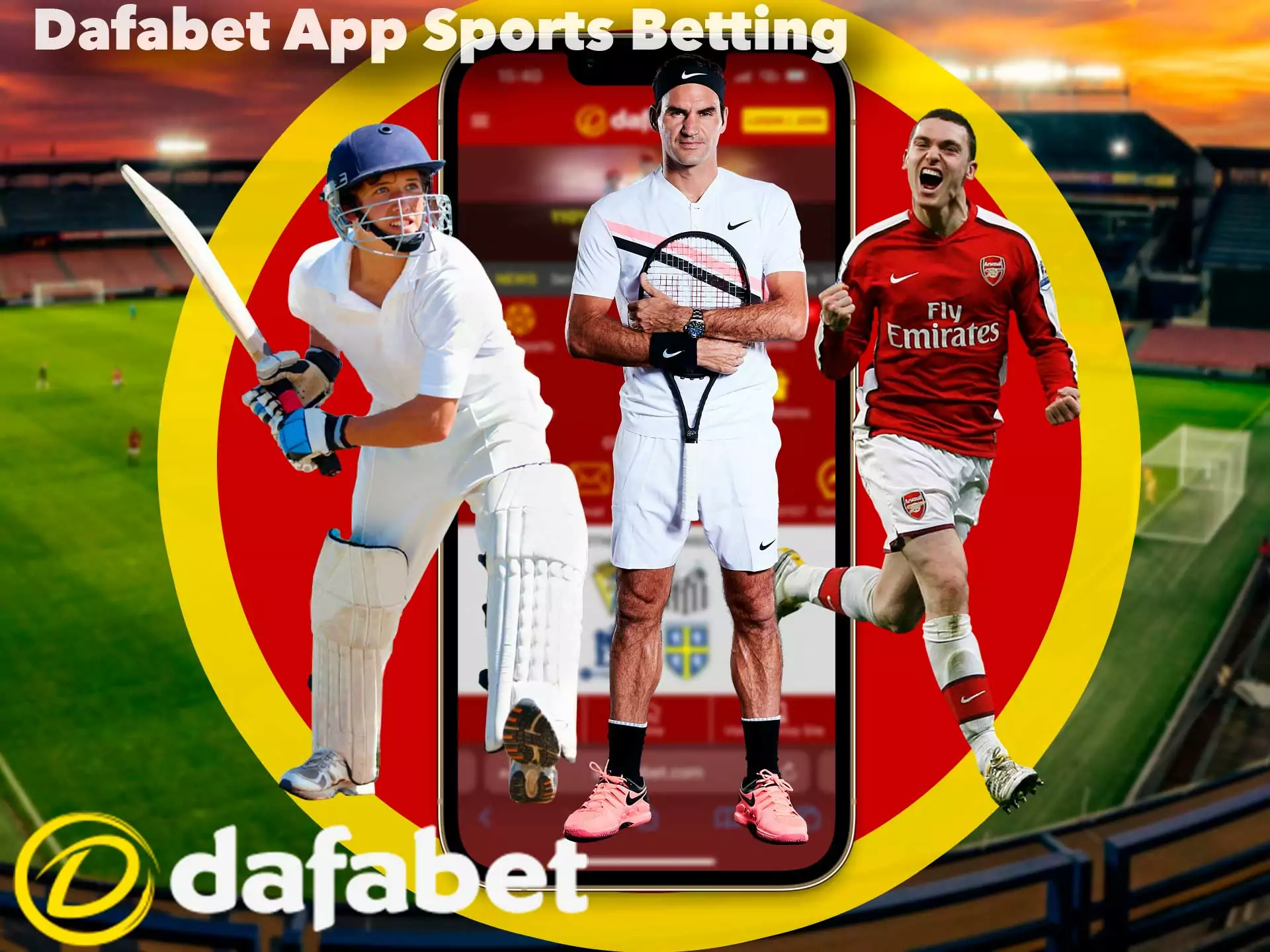 Rich selection of sports content in Dafabet app.