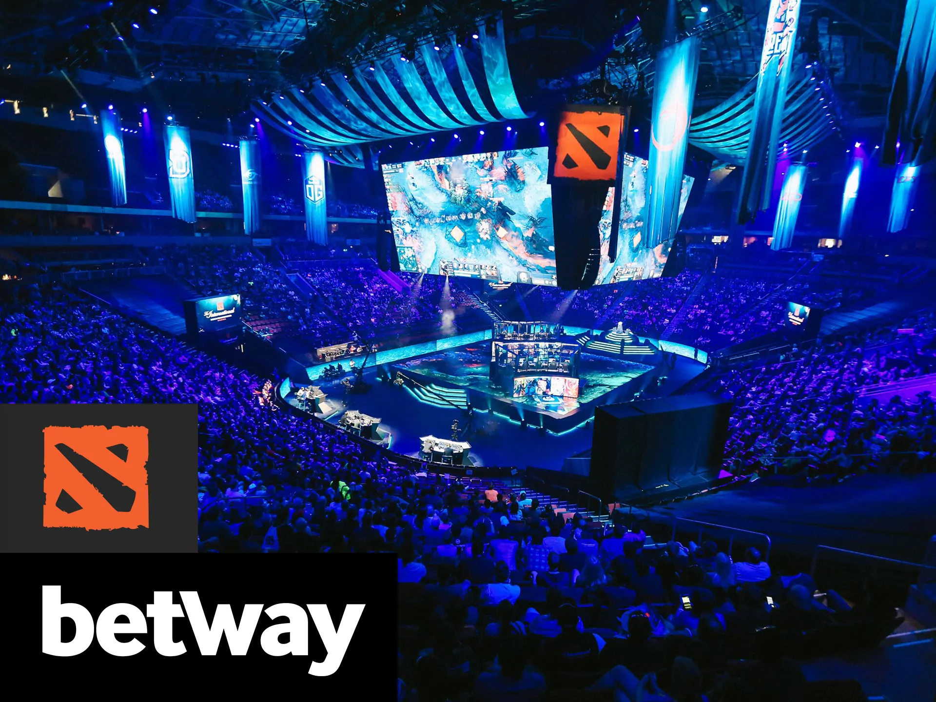 Dota 2 betting on Betway.