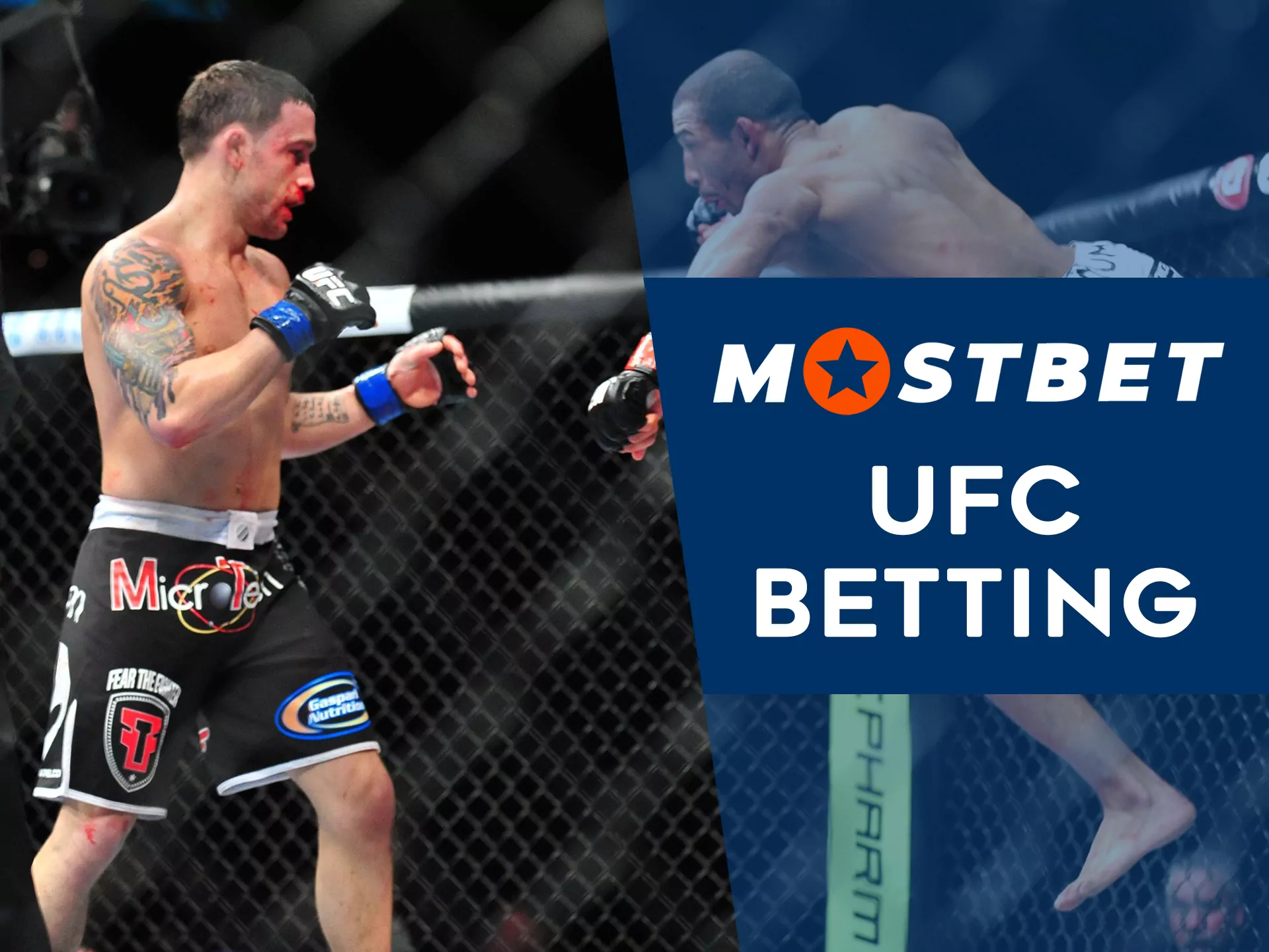 Ufc betting is available at Mostbet online betting site.