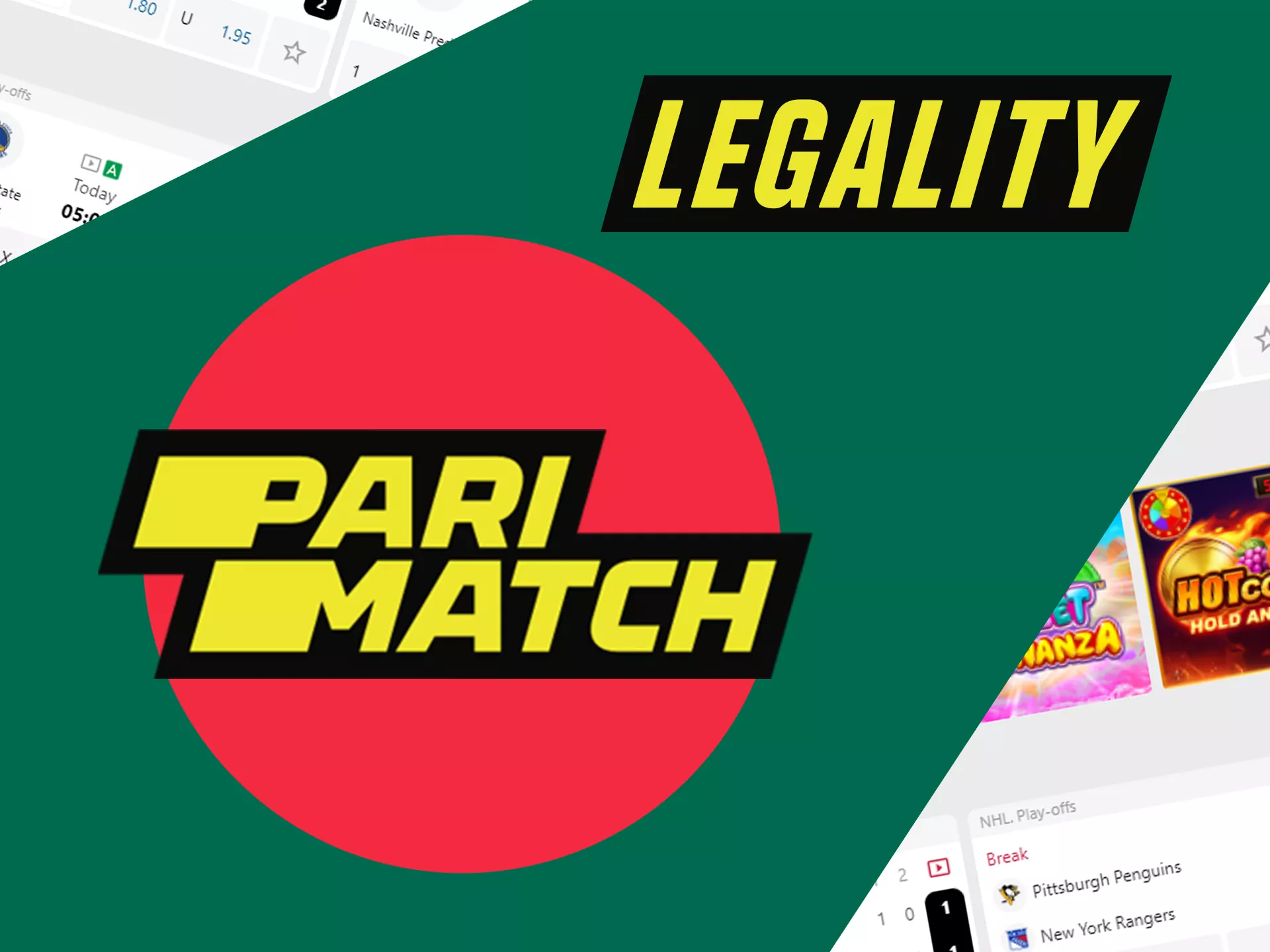 Parimatch is safe and legal for online betting in Bangladesh.