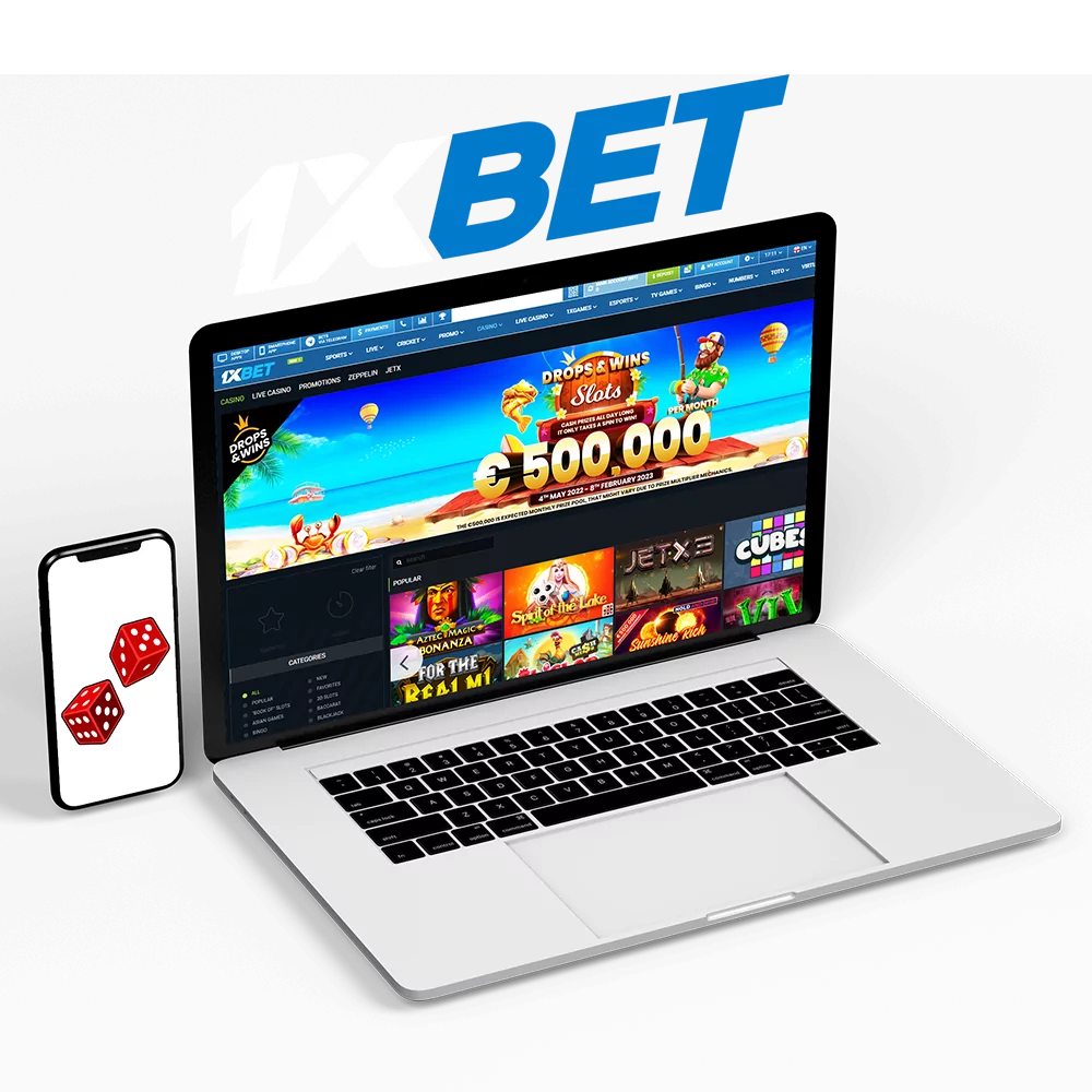 Use all of the features of 1xbet.