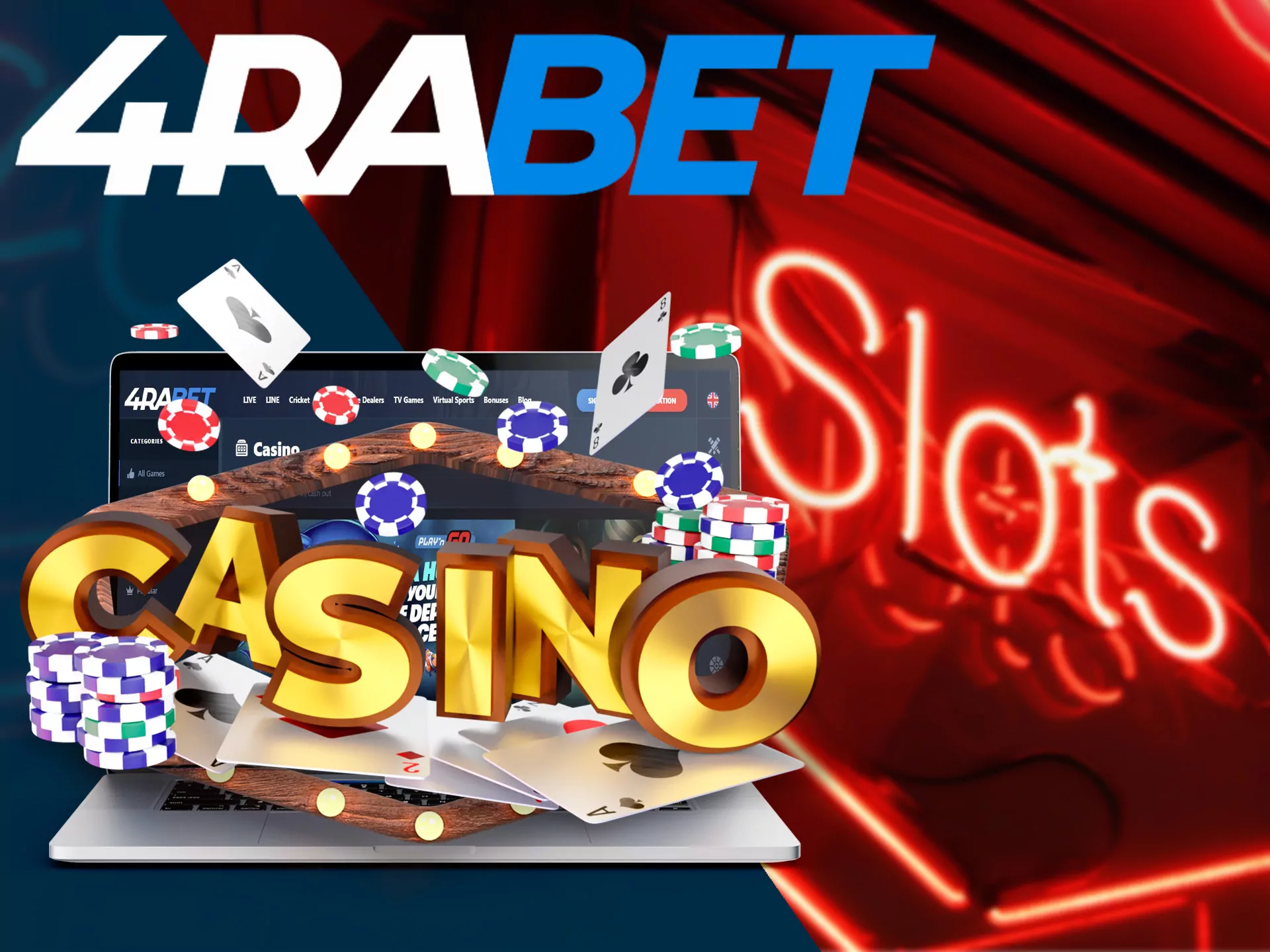 There are two casinos waiting for you at 4rabet: a live casino and a regular casino, this is a huge section, this article discusses all types of 4rabet gambling.