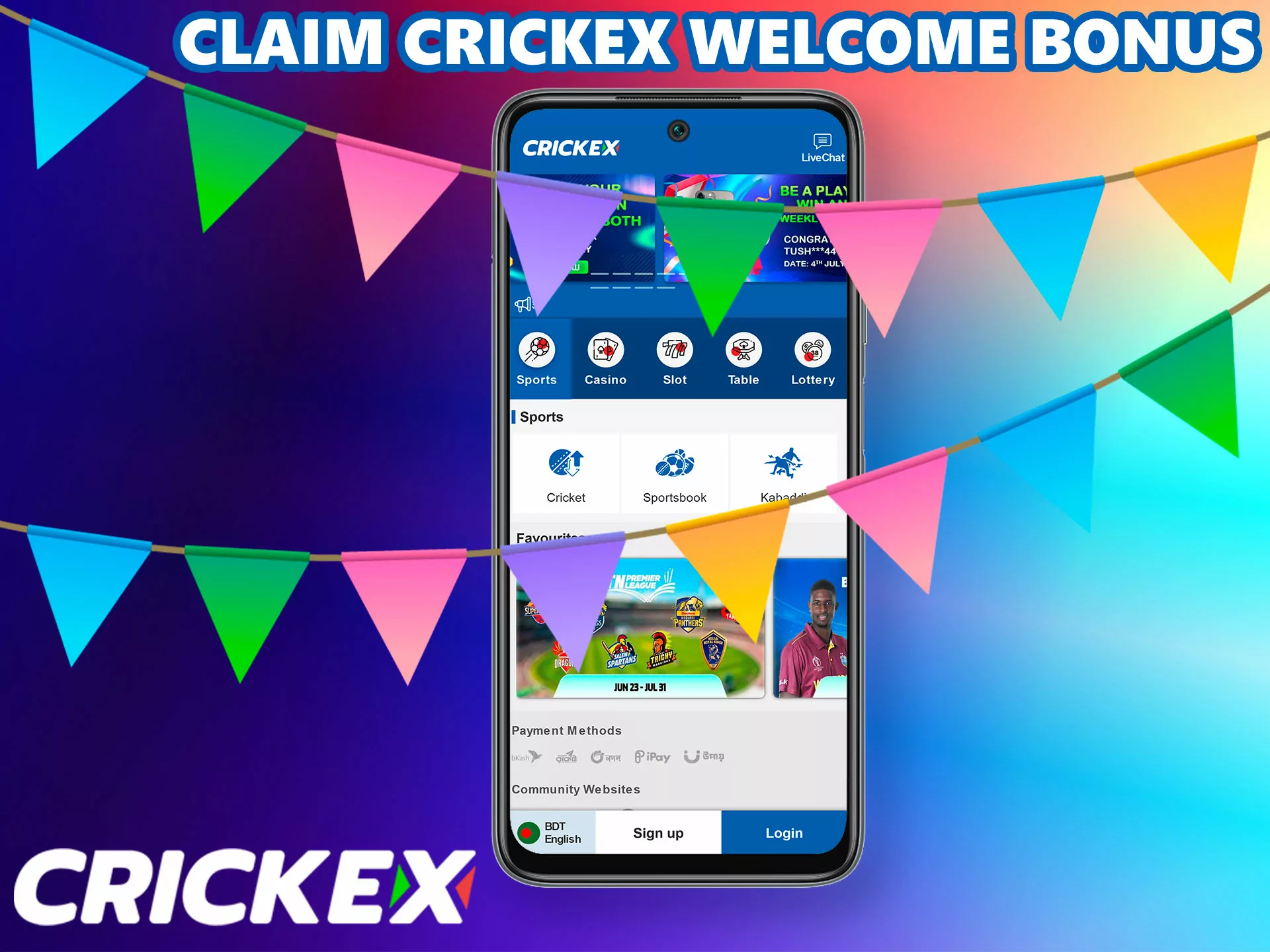 When you create an account, you get a nice gift from the bookmaker, just follow our reptile.