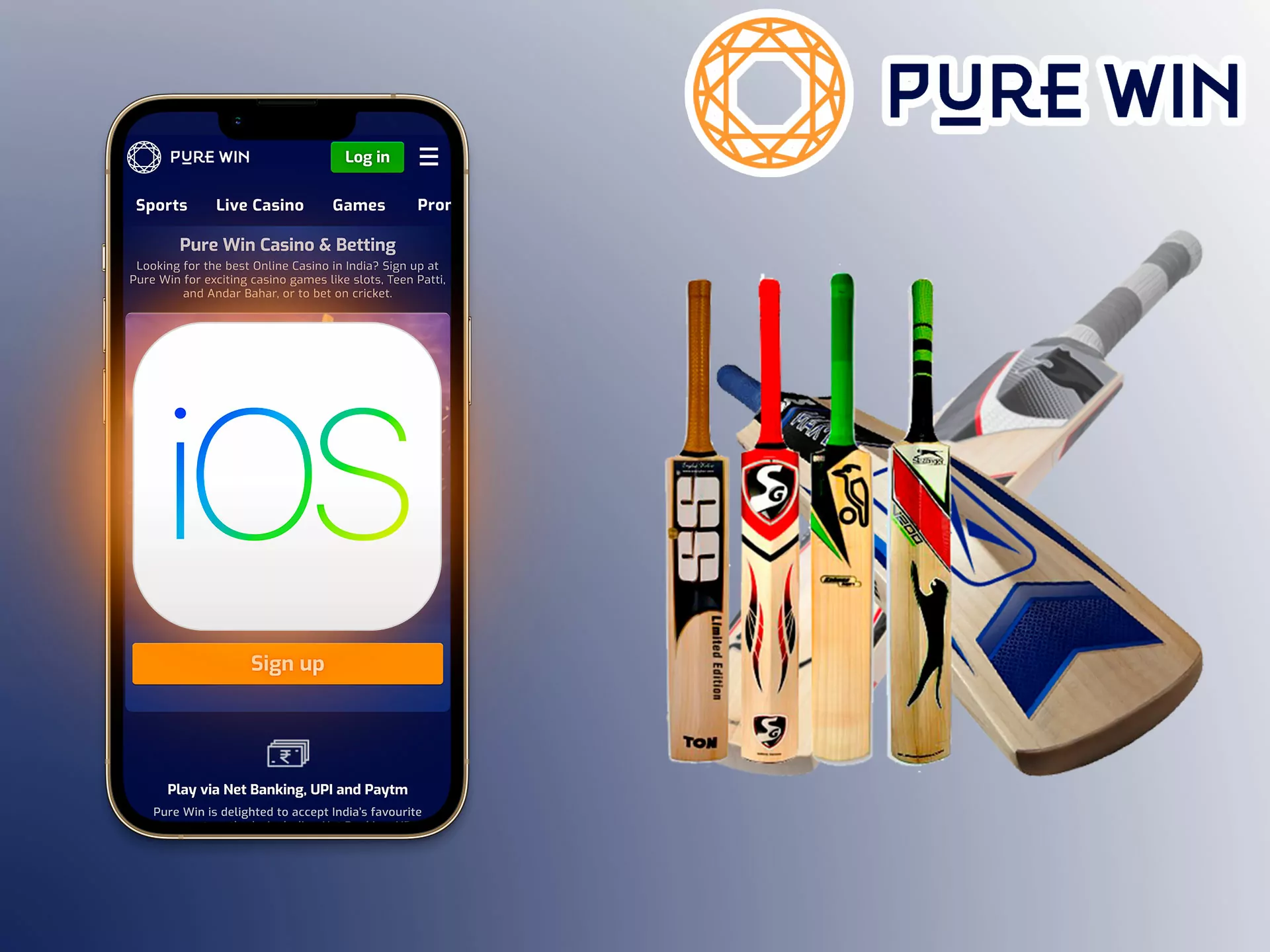 The App Store allows you to get the official Pure Win app without restrictions.