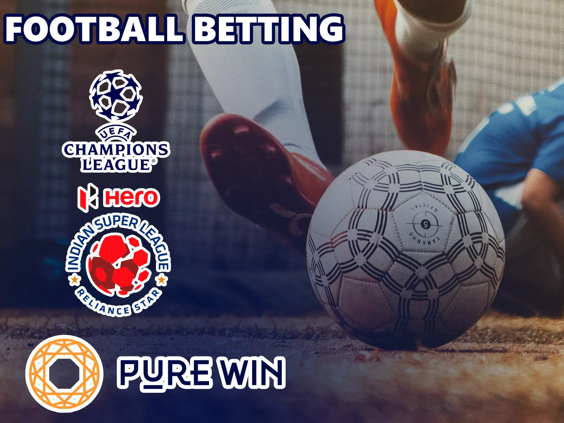 Football betting section is also available at Pure WIn bookmaker.