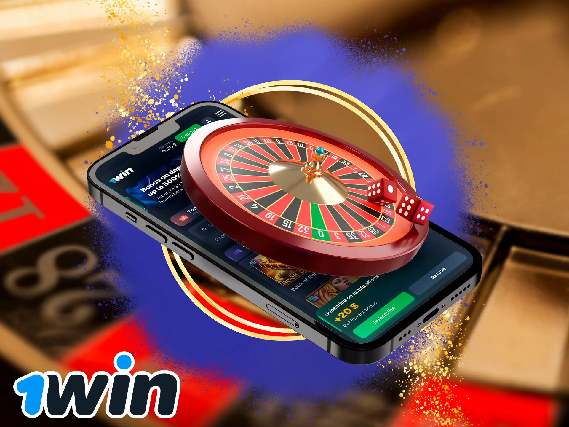 This game is available in almost any casino, the player closely follows the spinning wheel, because the winnings depend on the number on the scale where the ball stops.