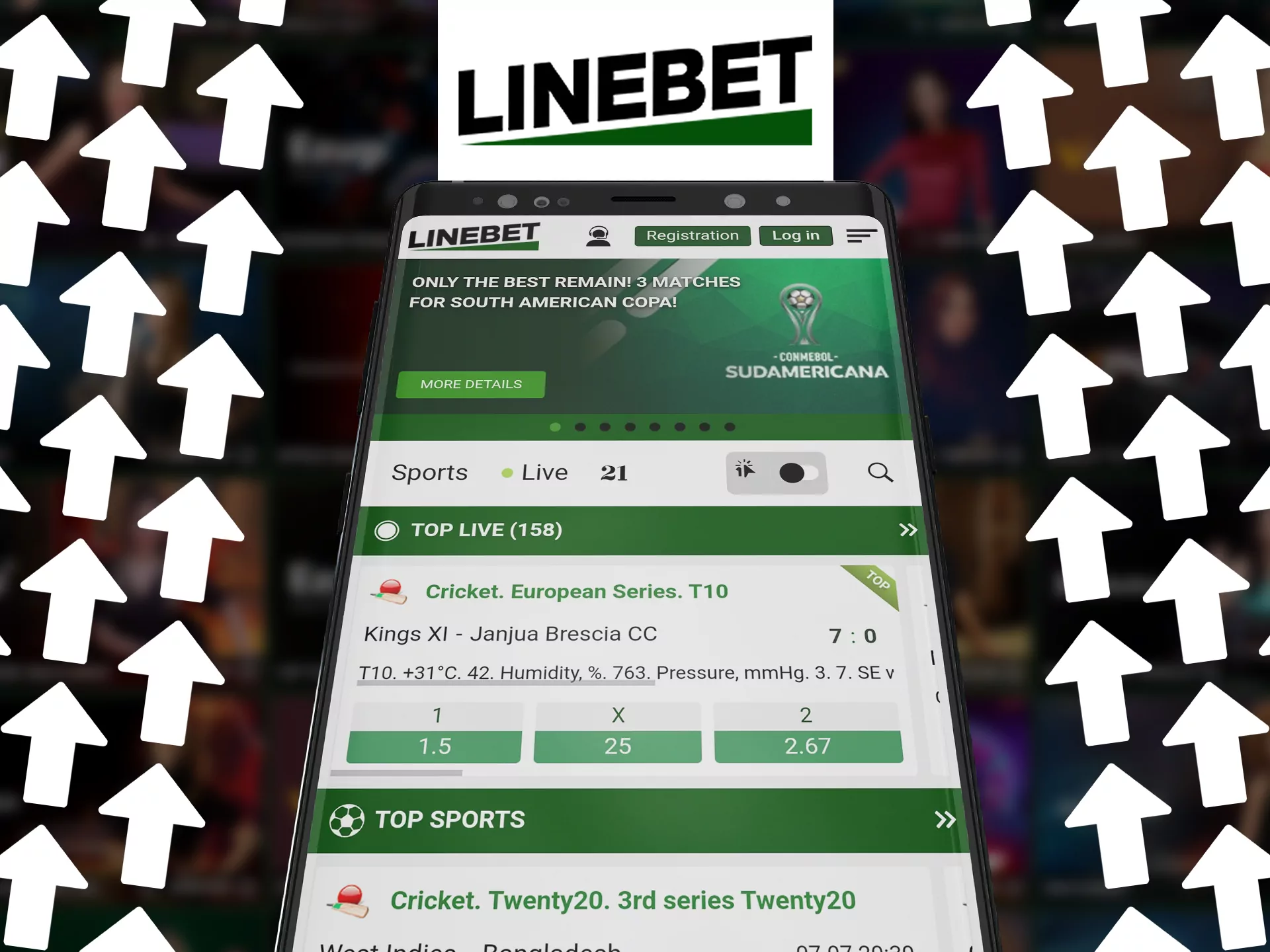Linebet app can update without any commands.