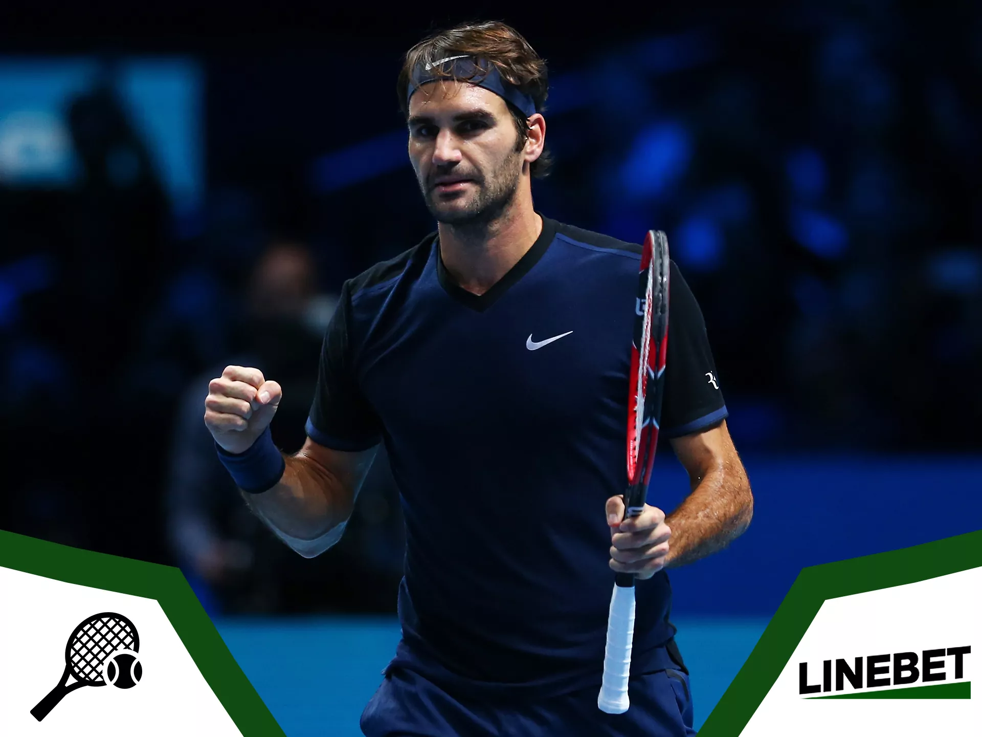 Bet on the best tennis player at Linebet.