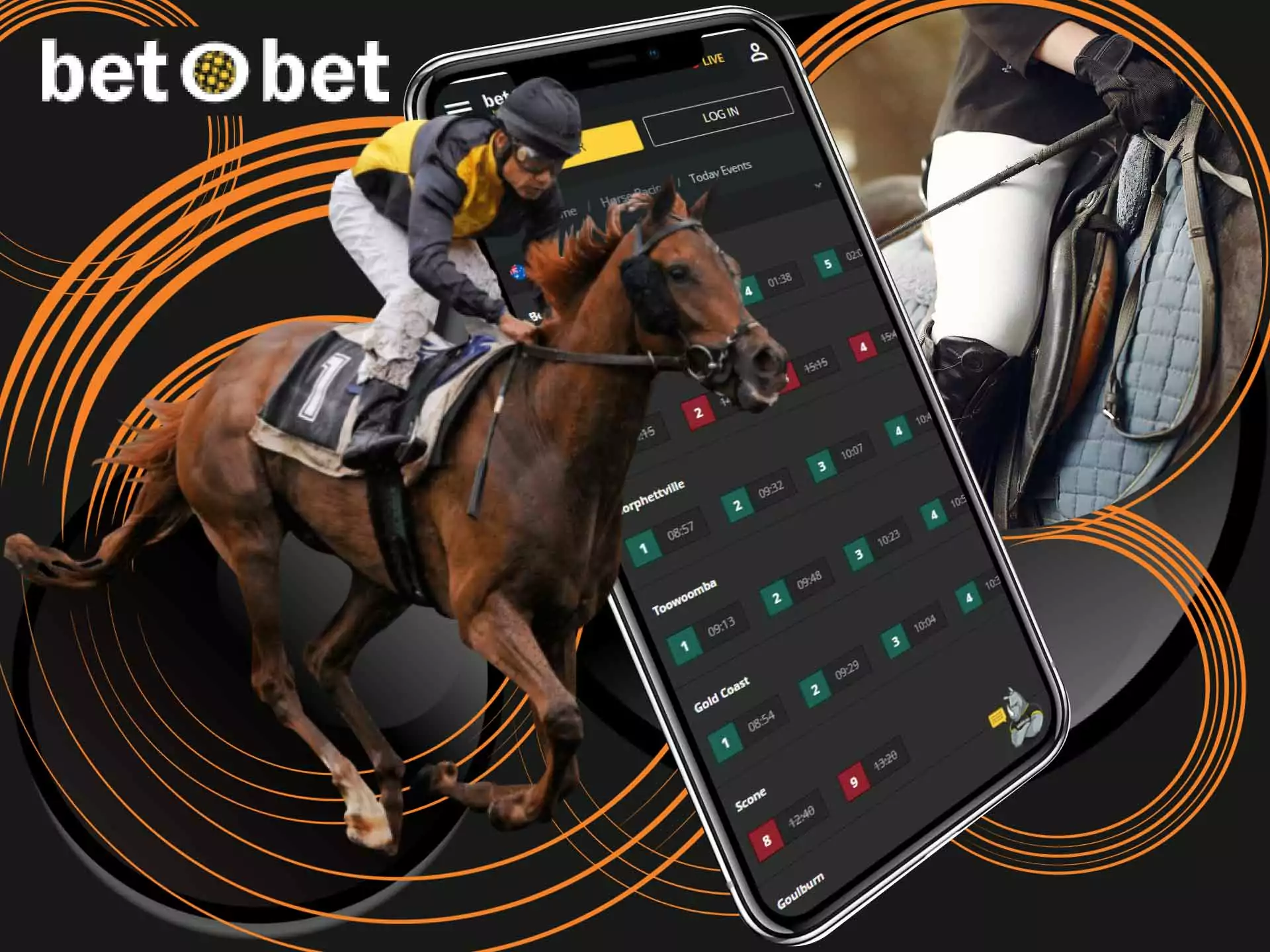 There is also horse racing among the betting options at BetOBet.