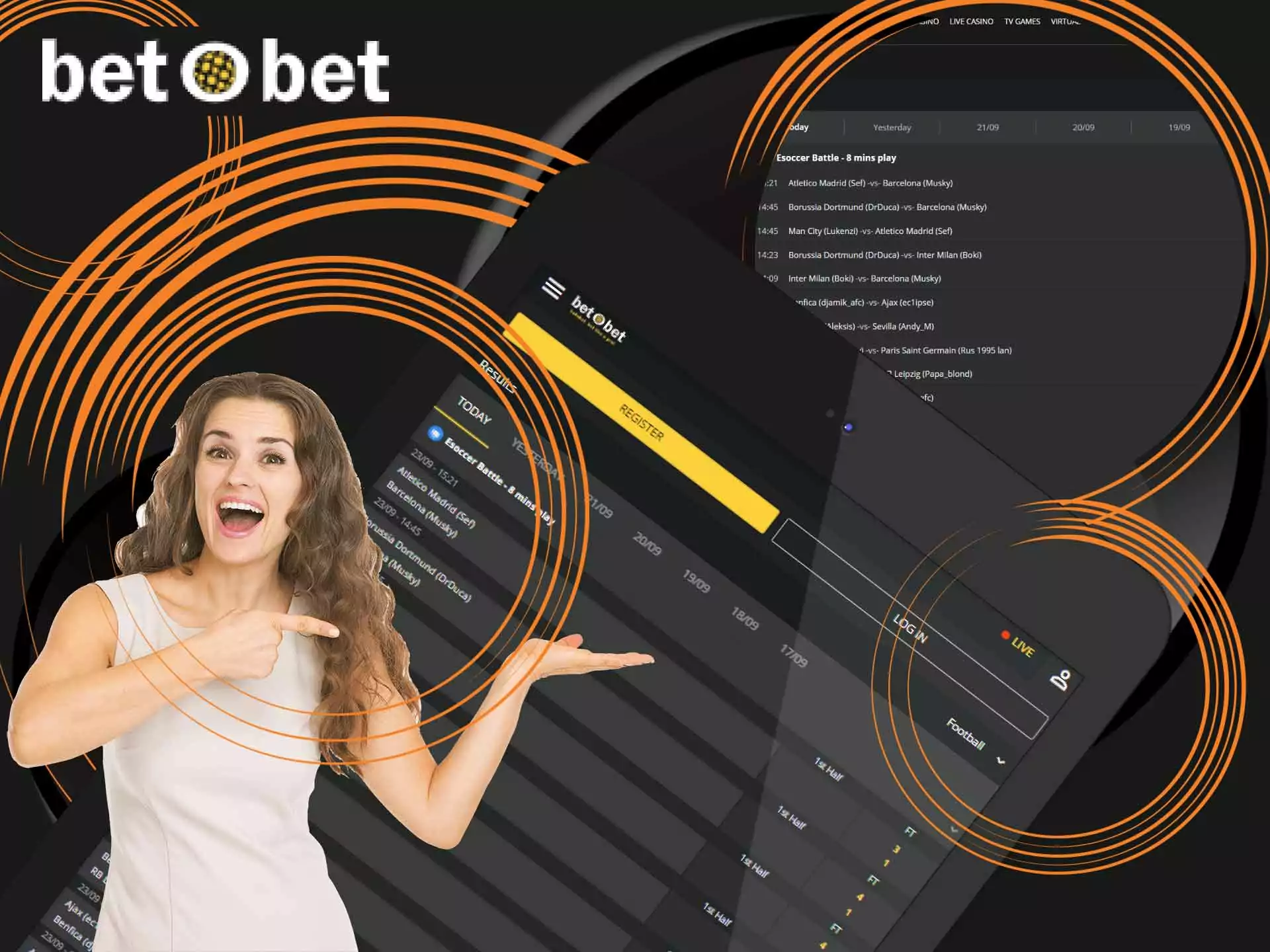 BetOBet is the great mobile app for betting and casino gaming.