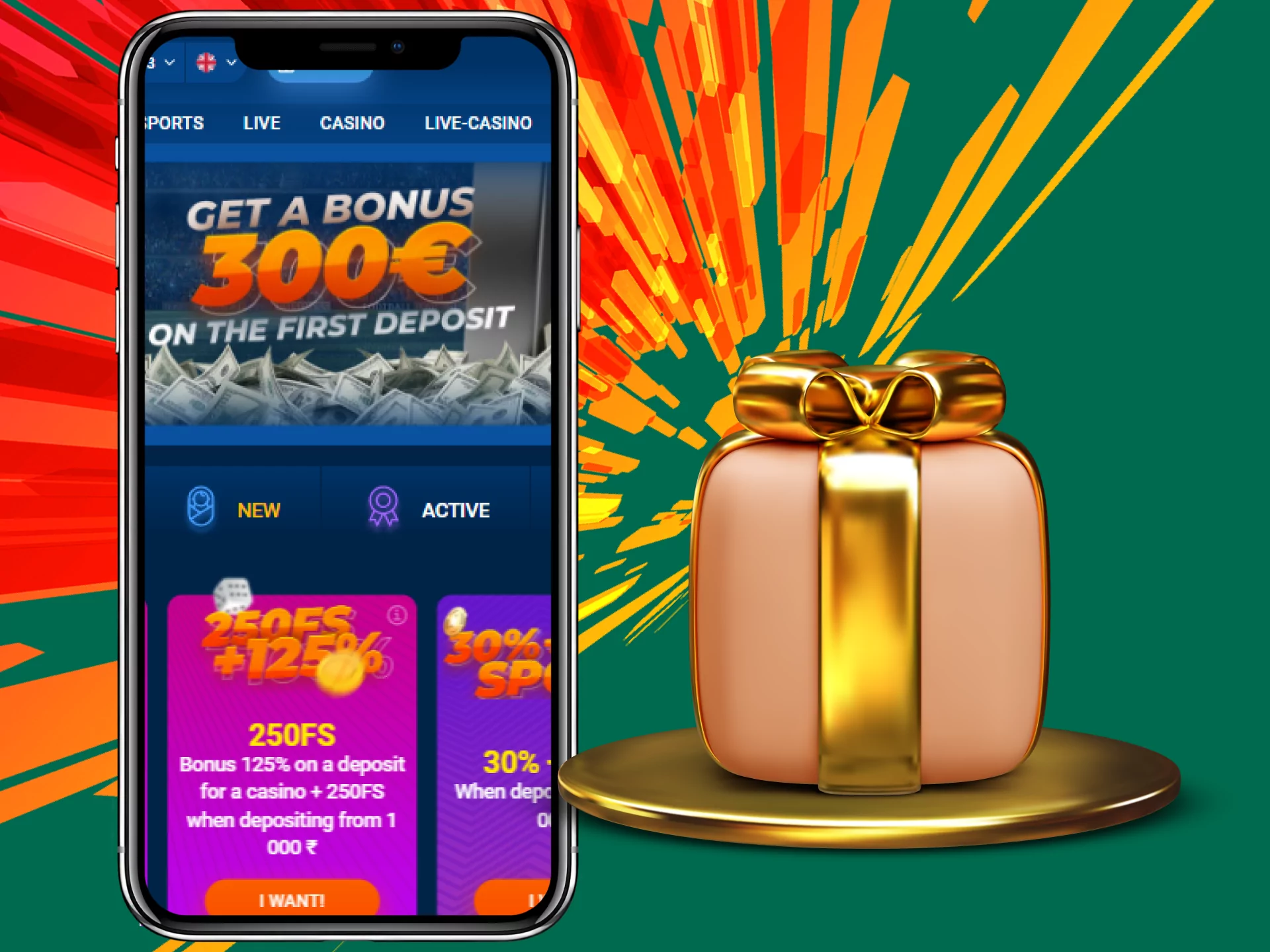 You can get additional bonuses from Mostbet as a gift on your birthday.