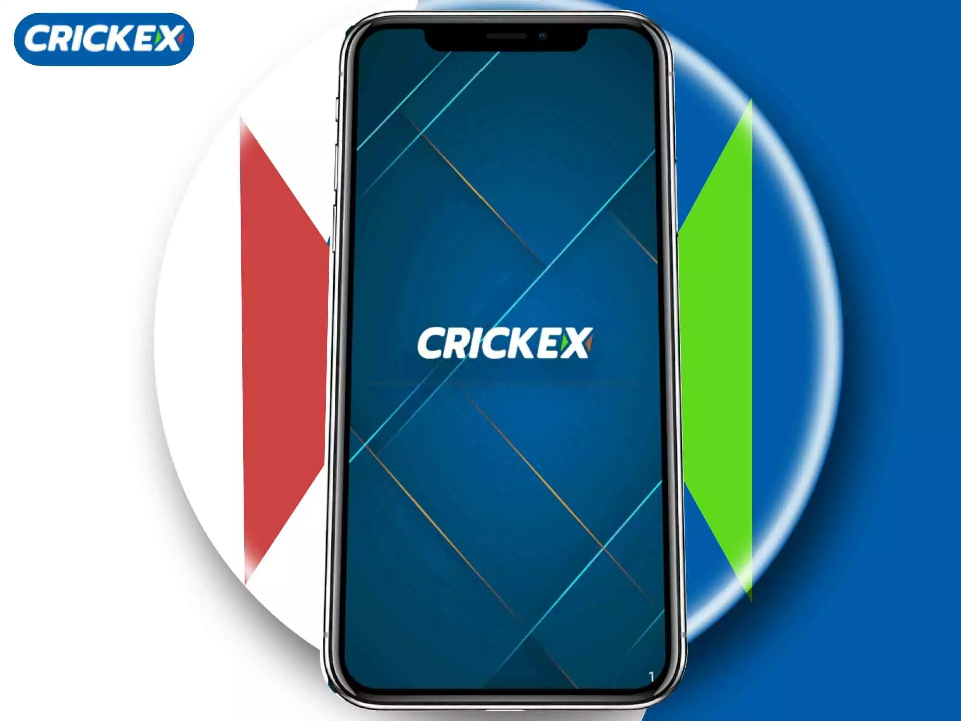 Download the Crickex app from the official website and install it on your smartphone.