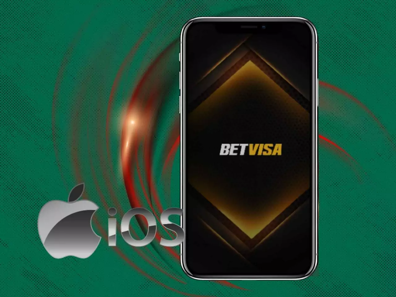 Go to the Betvisa website and download the mobile app on your iPhone.