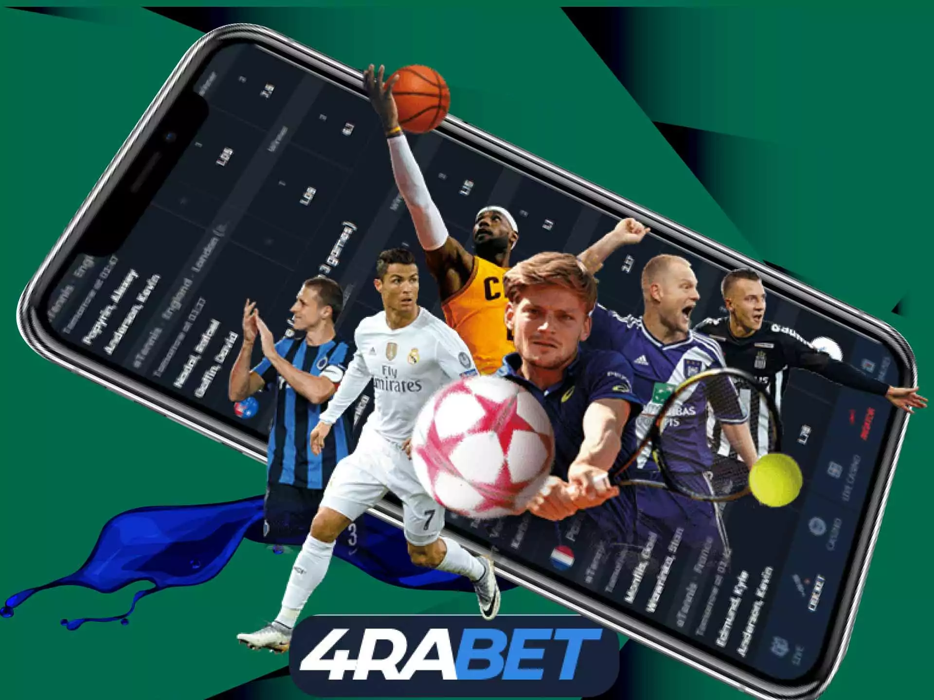Place bet on the best player of the match in the Mostbet app.
