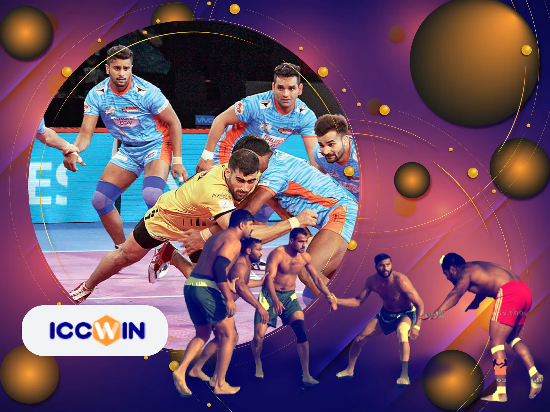 You can also bet on kabaddi games on the ICCWIN website.