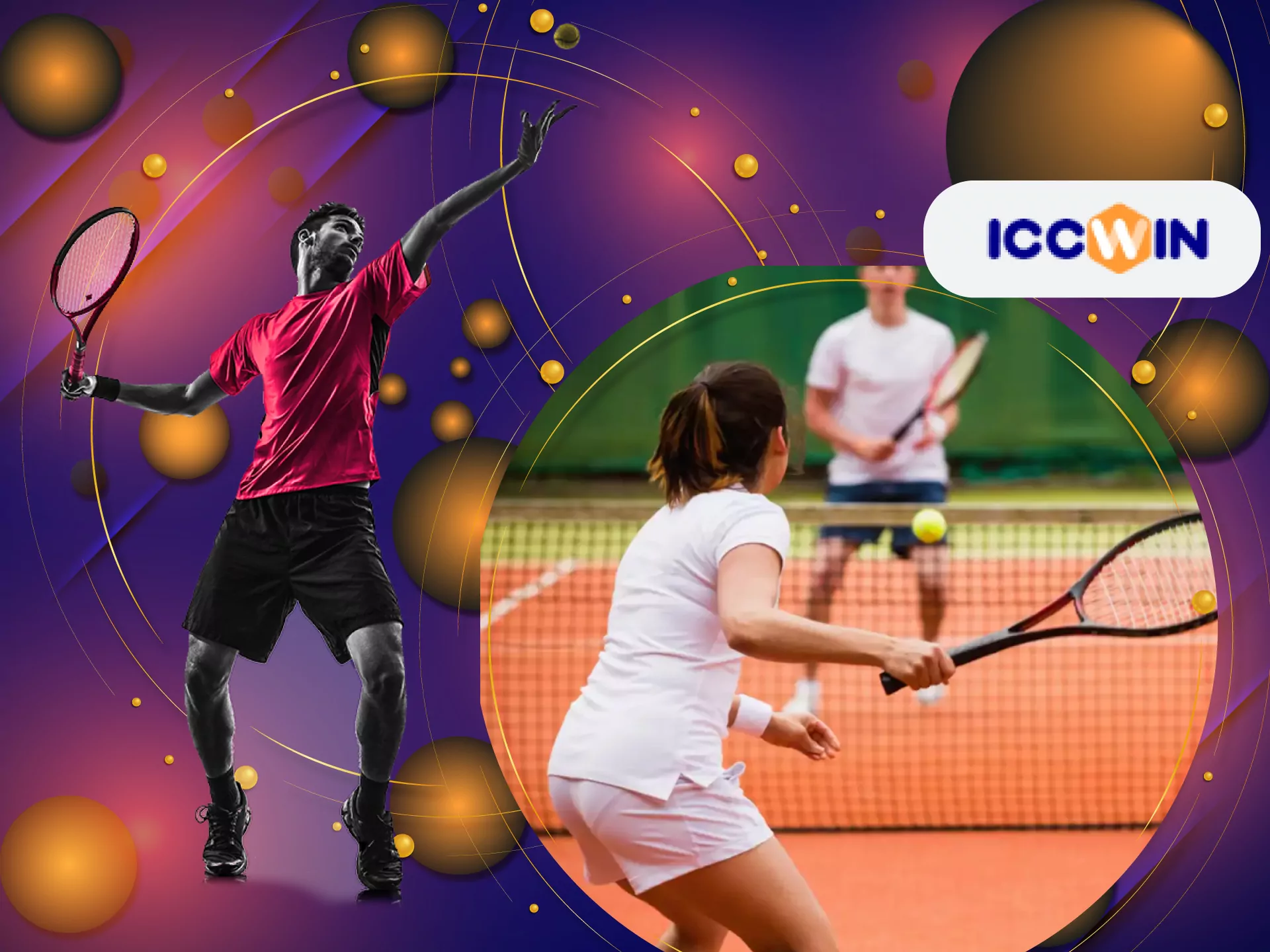 Tennis betting is available at ICCWIN.