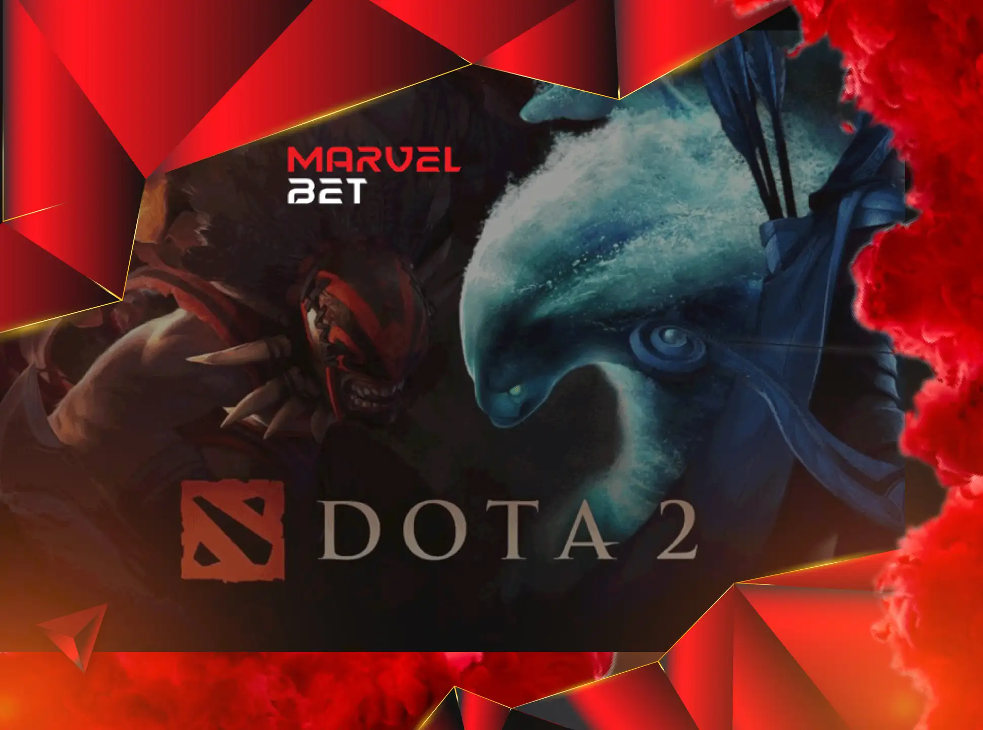 Dota 2 betting is a popular option among the cybersports lovers at MarvelBet.