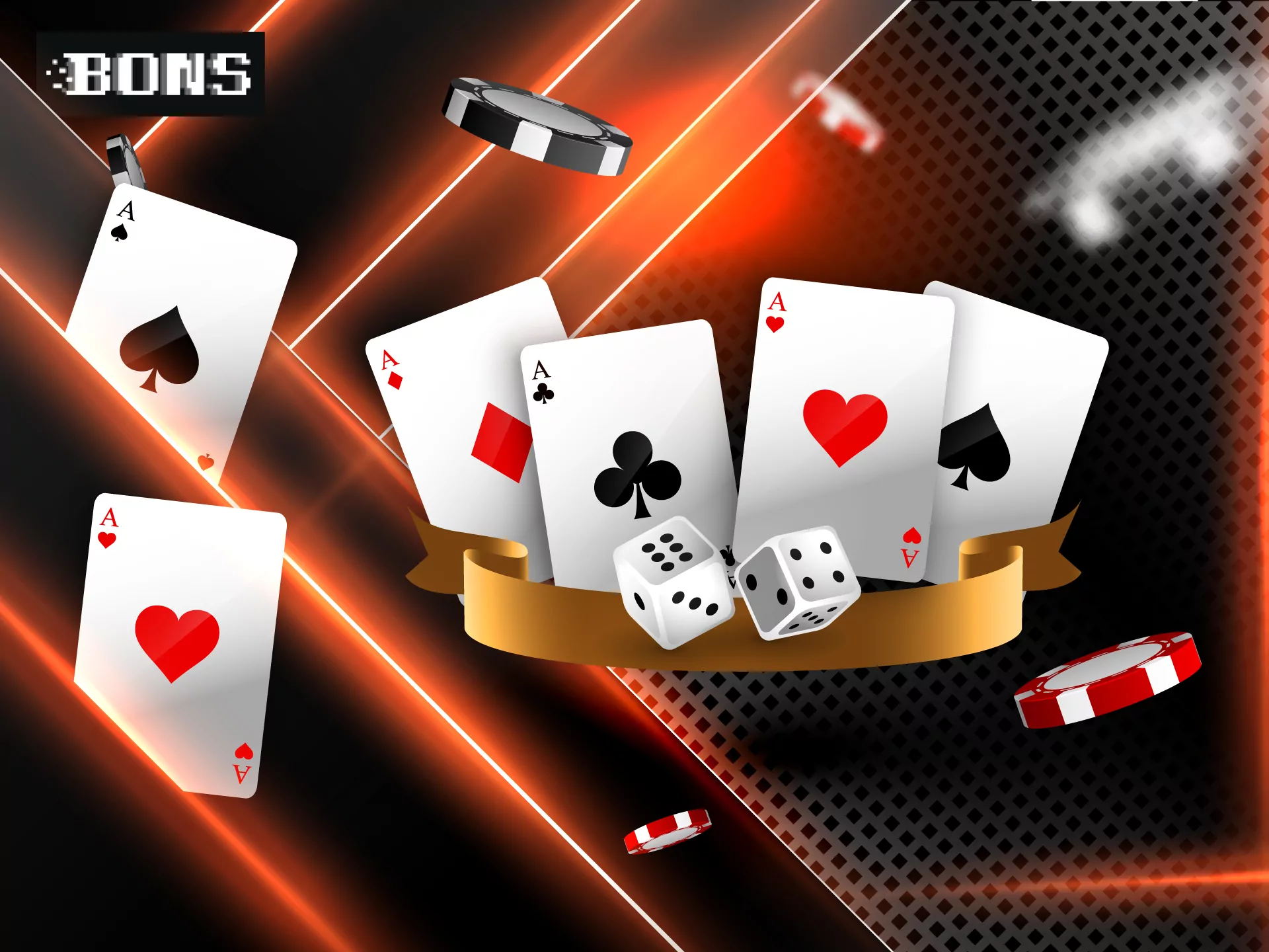 You will find a lot of popular casino games in the Bons mobile casino.
