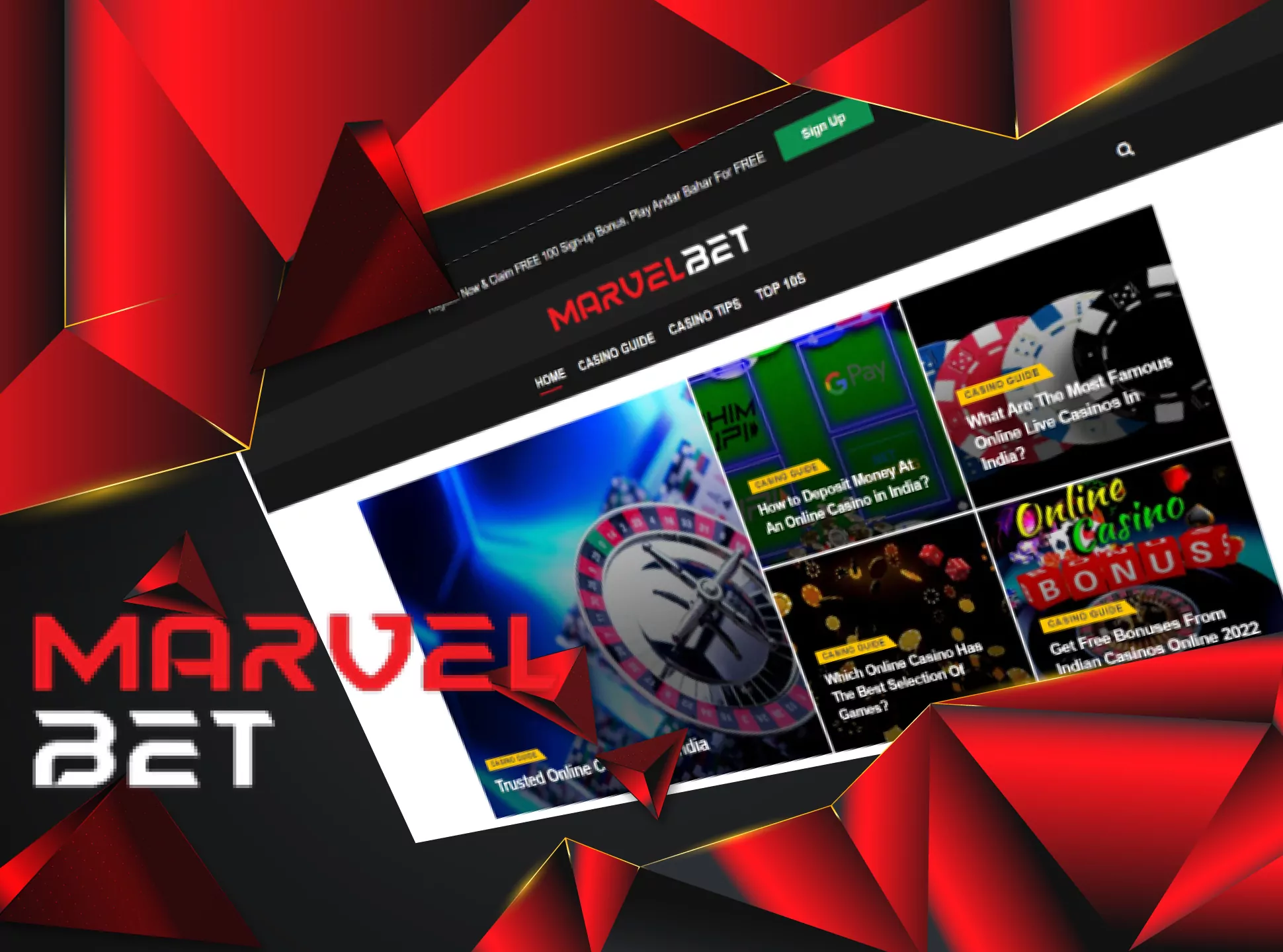 Marvelbet has its own blog to get more information about the company and betting trends.