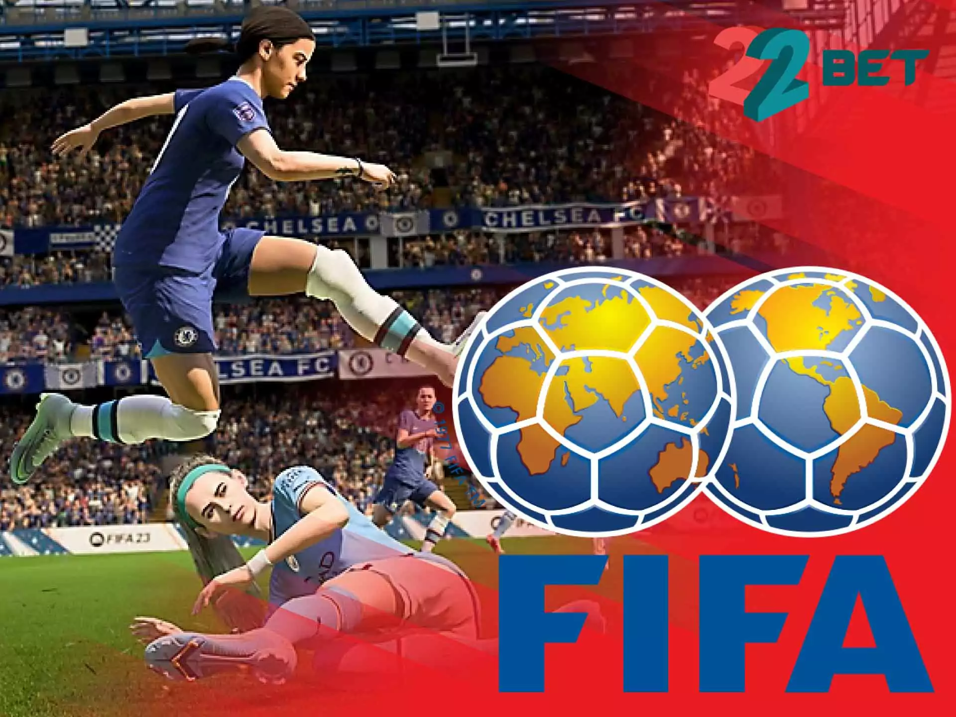 FIFA lovers can place bets and win from them at 22bet.