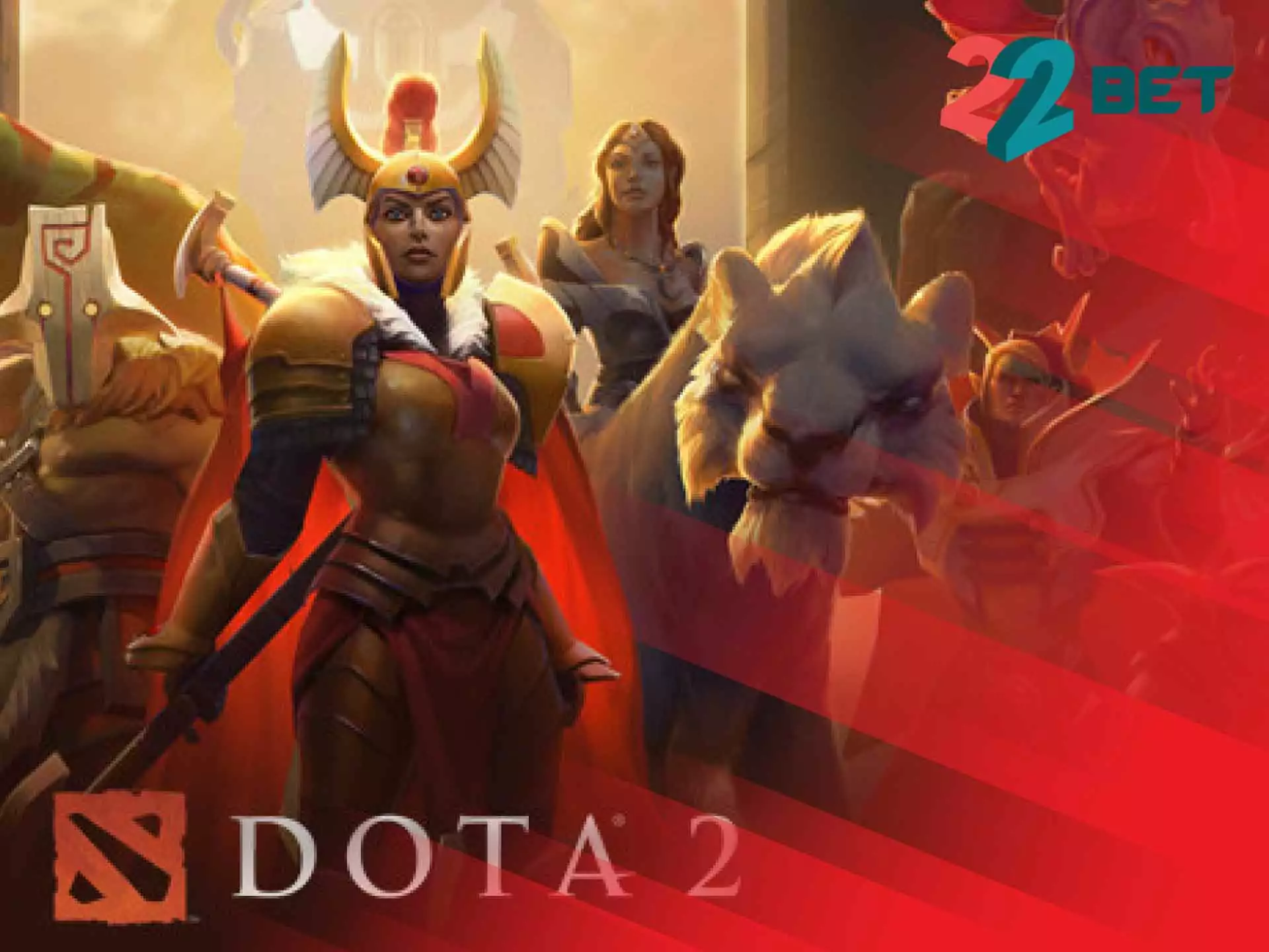 Dota 2 amateurs can place bets on this game in the 22bet sportsbook.
