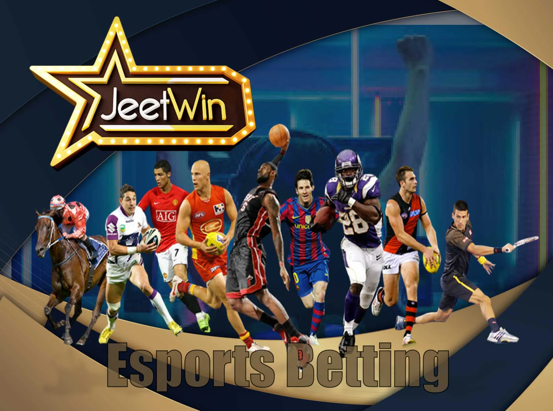 You can also place bets on e-sports in the Jeetwin app.