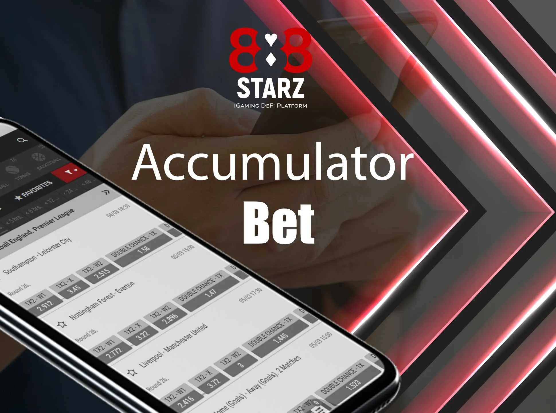 Accumulaotr bets allow you mix different bets and win more.