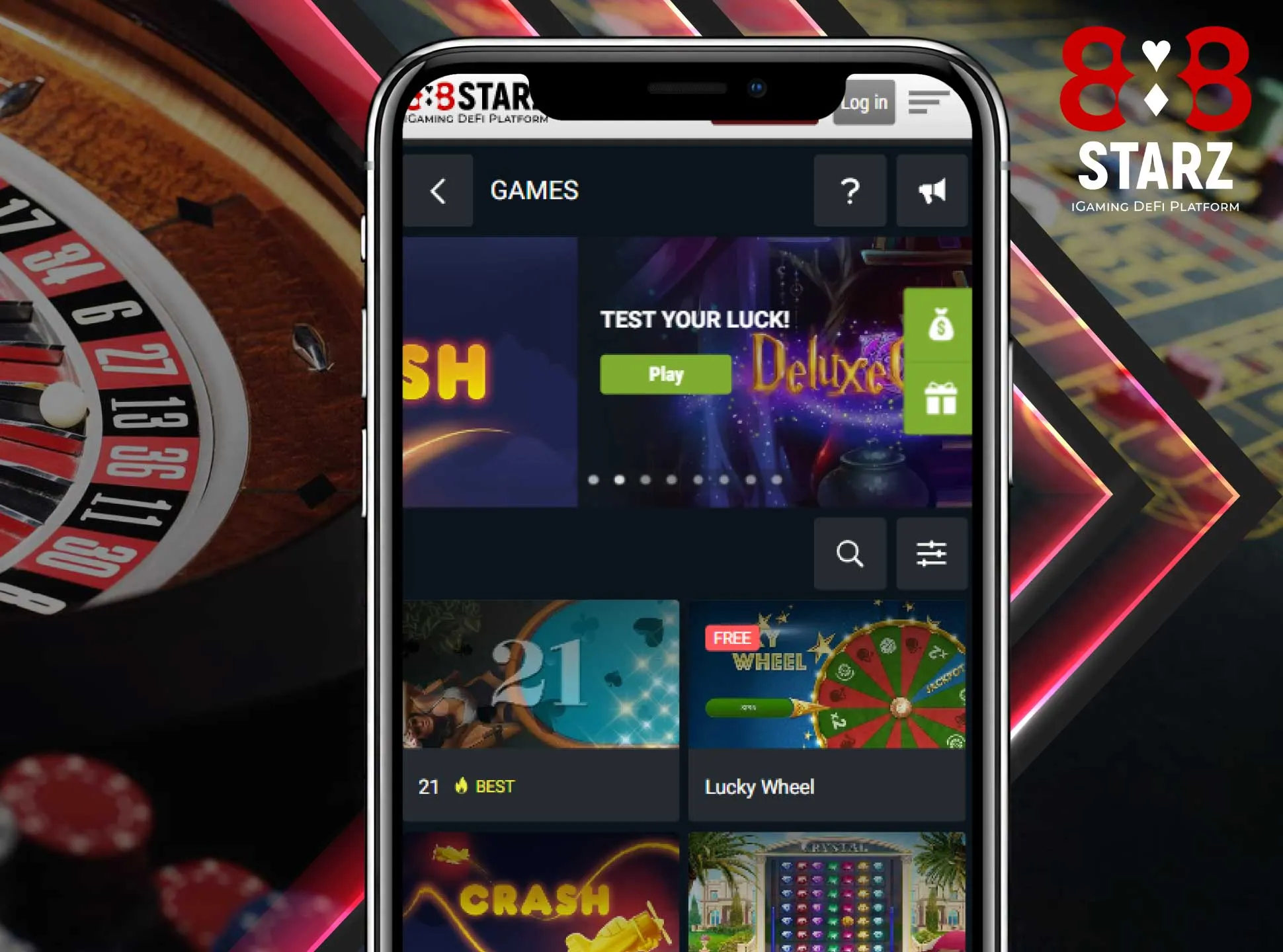 You can easily find these casino games in the 888starz mobile app.