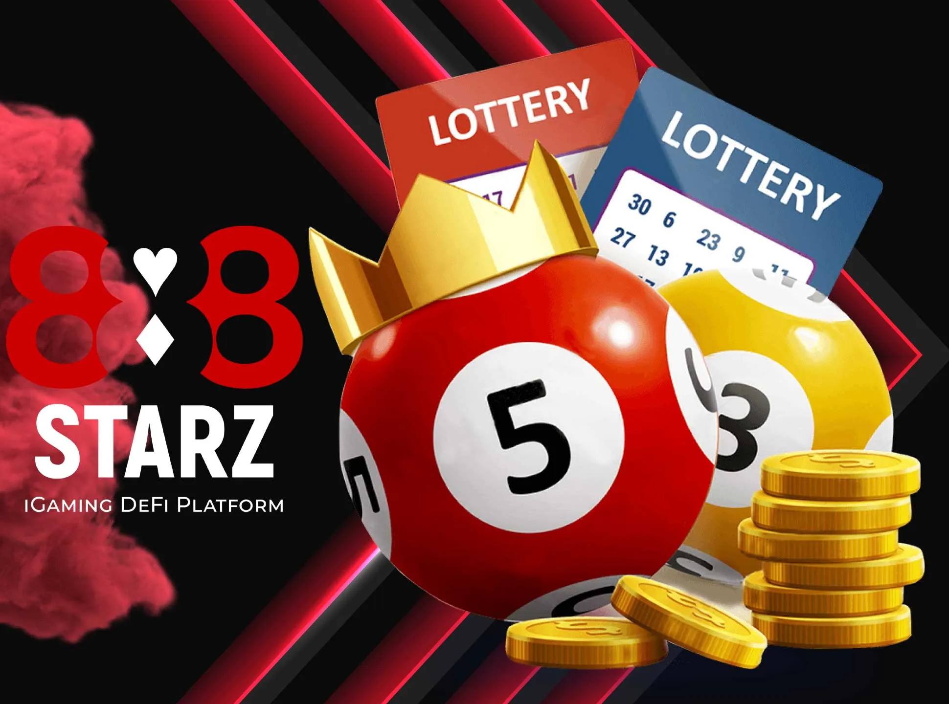 Test your luck with the 888starz lotteries.