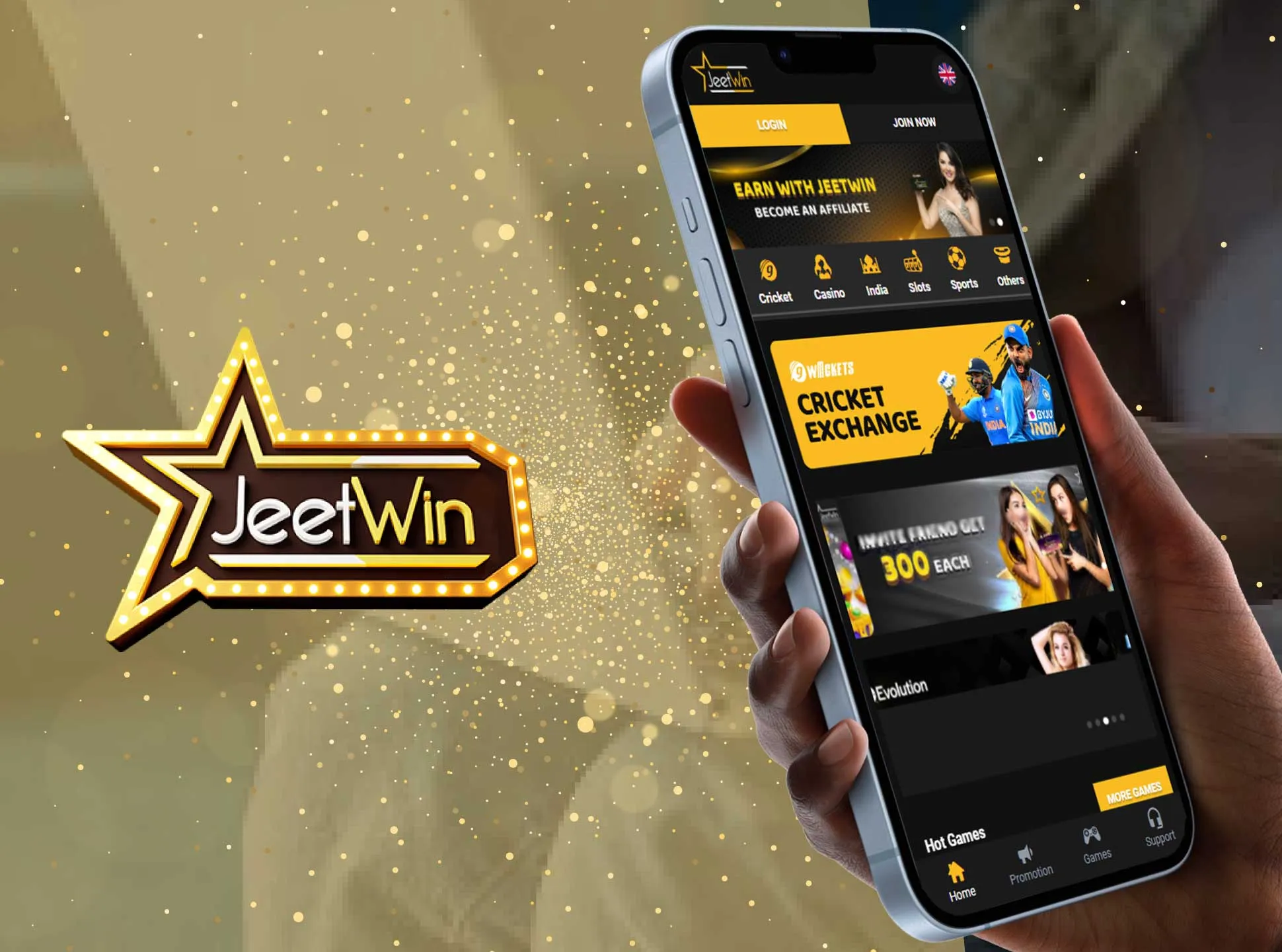 Jeetwin has a user-friendly and convenient website for betting and casino games.
