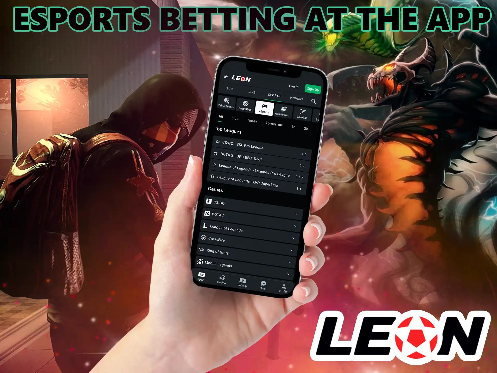 In Leon Bet you will find a lot of interesting things not only fans of classic betting, but also people interested in computer games.