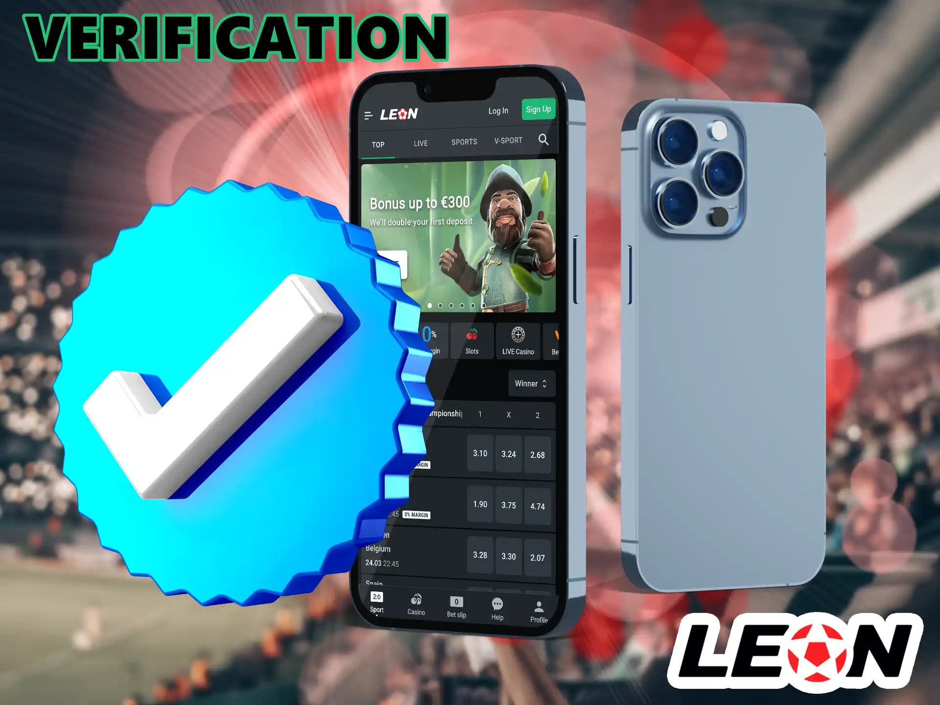 Every Leon Bet user must go through this simple process, it is necessary to protect against unauthorized actions, our simple guide will help you do it.