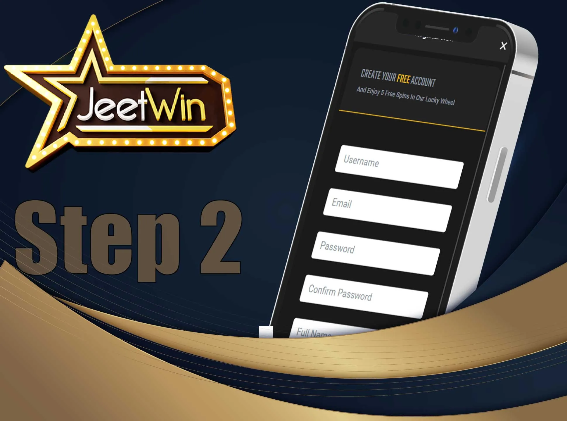 Register your Jeetwin account.