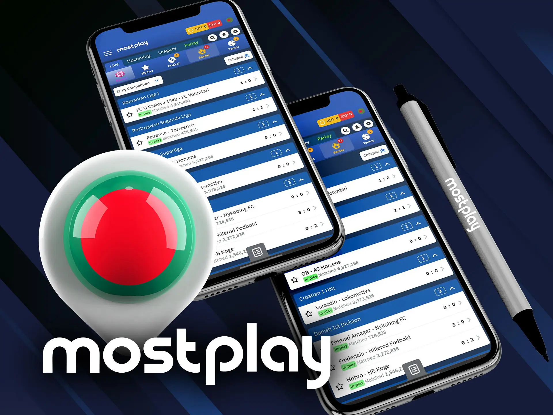 Mostplay is a licensed betting company.