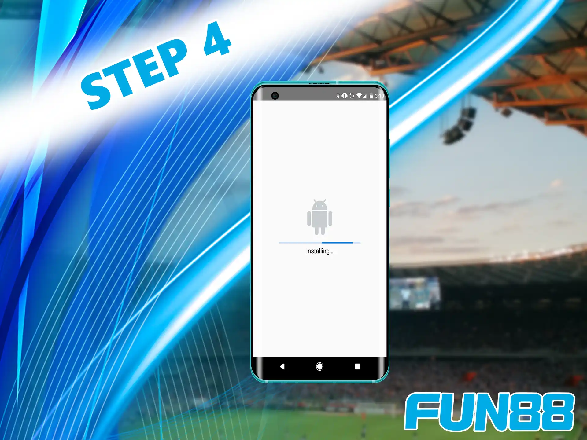 Start the setup process by simply navigating to the download section on your device.