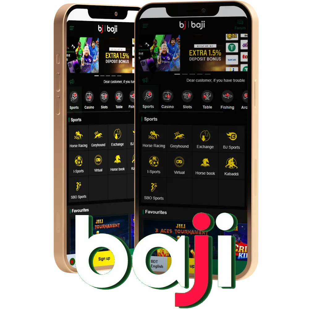 Download and install the Baji app for mobile betting.