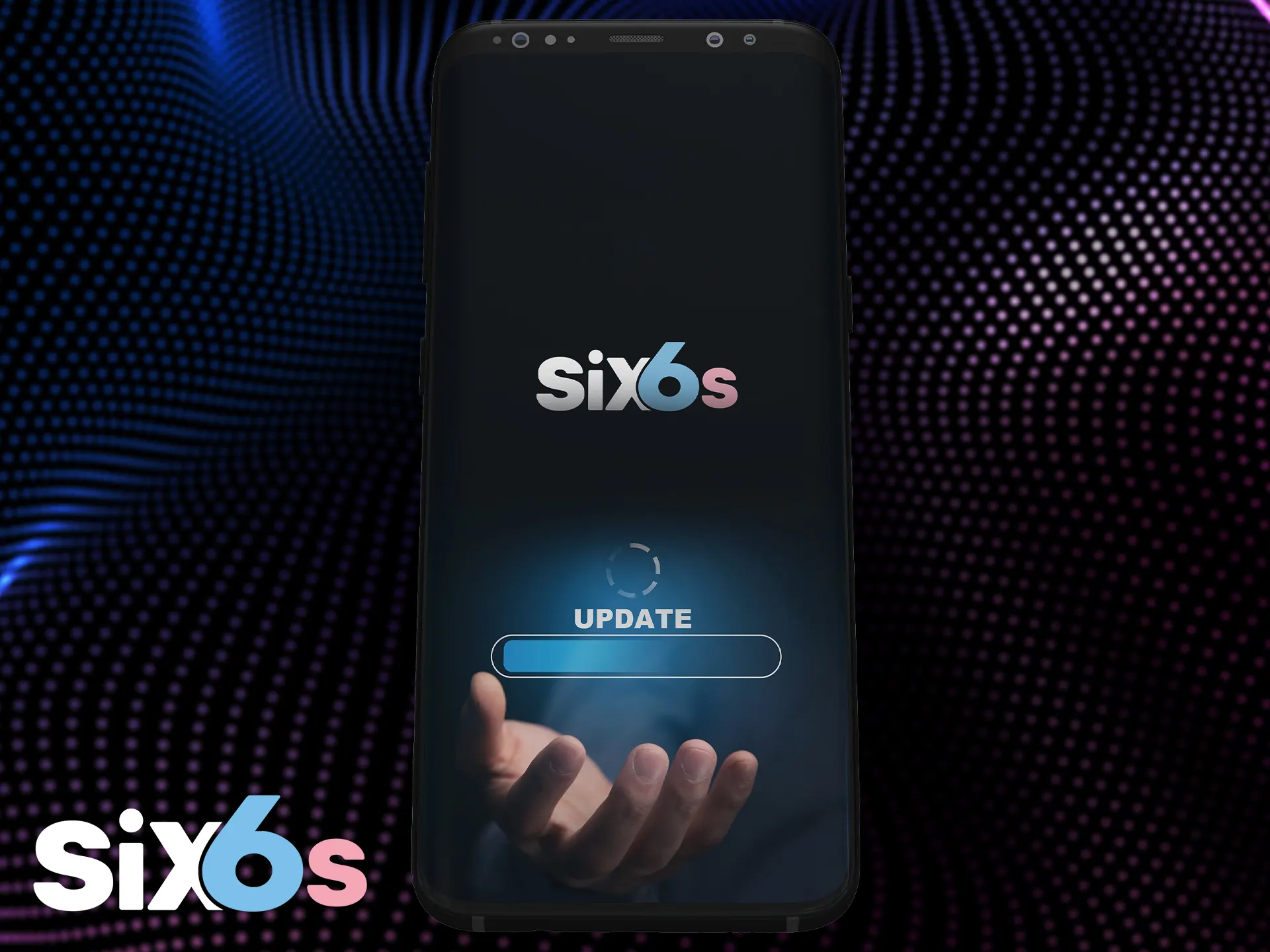 The Six6s app can update automatically.